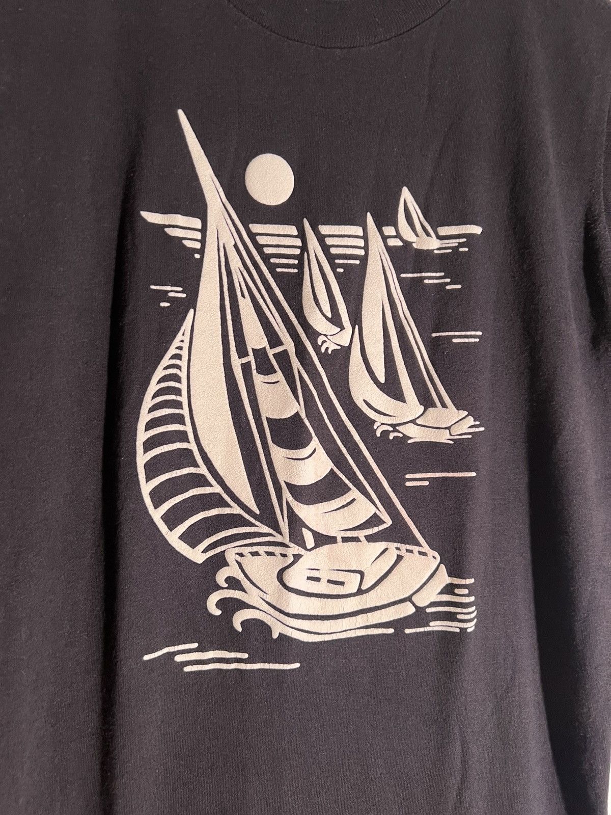 Vintage 80’s 90’s VTG Vintage Sailboat Sail Boat Sailing Retro Shirt Size US S / EU 44-46 / 1 - 5 Thumbnail