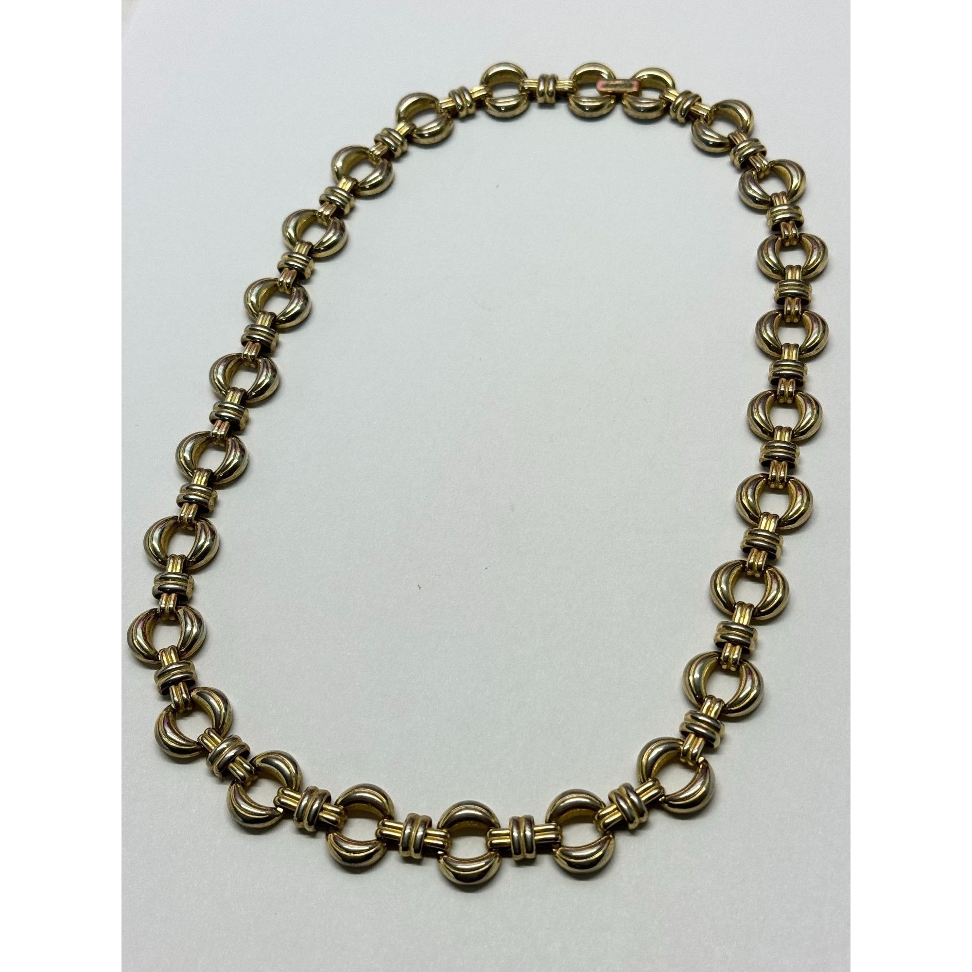 Vintage Vintage Korea Gold Chain Collar Necklace Size ONE SIZE - 3 Thumbnail