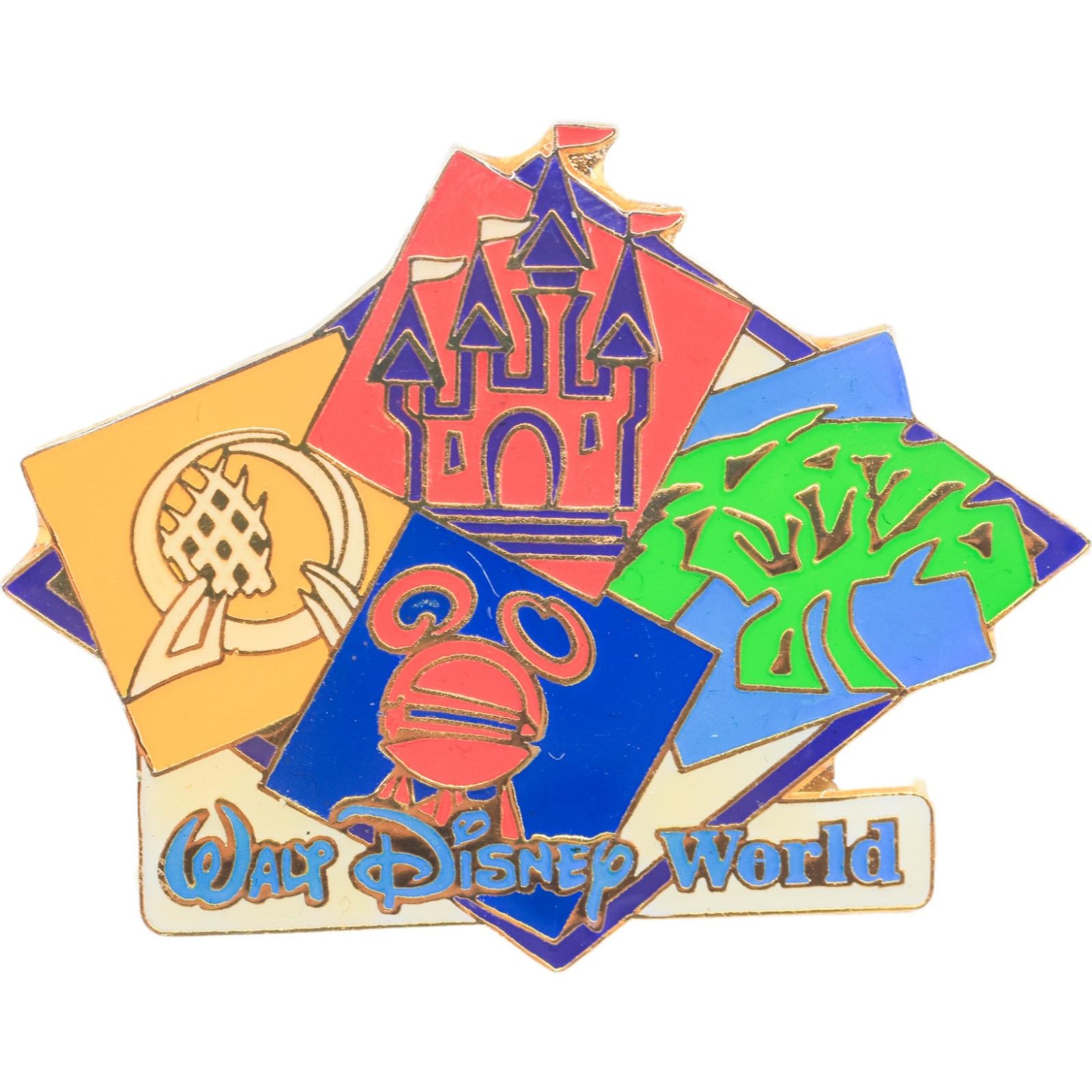 Disney Walt Disney World Year 2000 Millennium Theme Parks Pin Size ONE SIZE - 1 Thumbnail