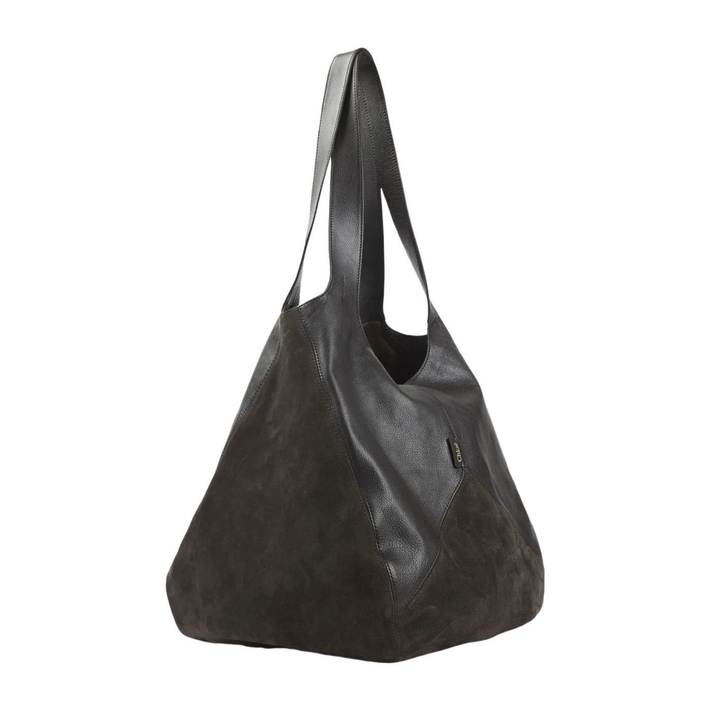 Chloe Chloe Balloon Brown Leather Shoulder Bag New & Authentic Size ONE SIZE - 3 Thumbnail