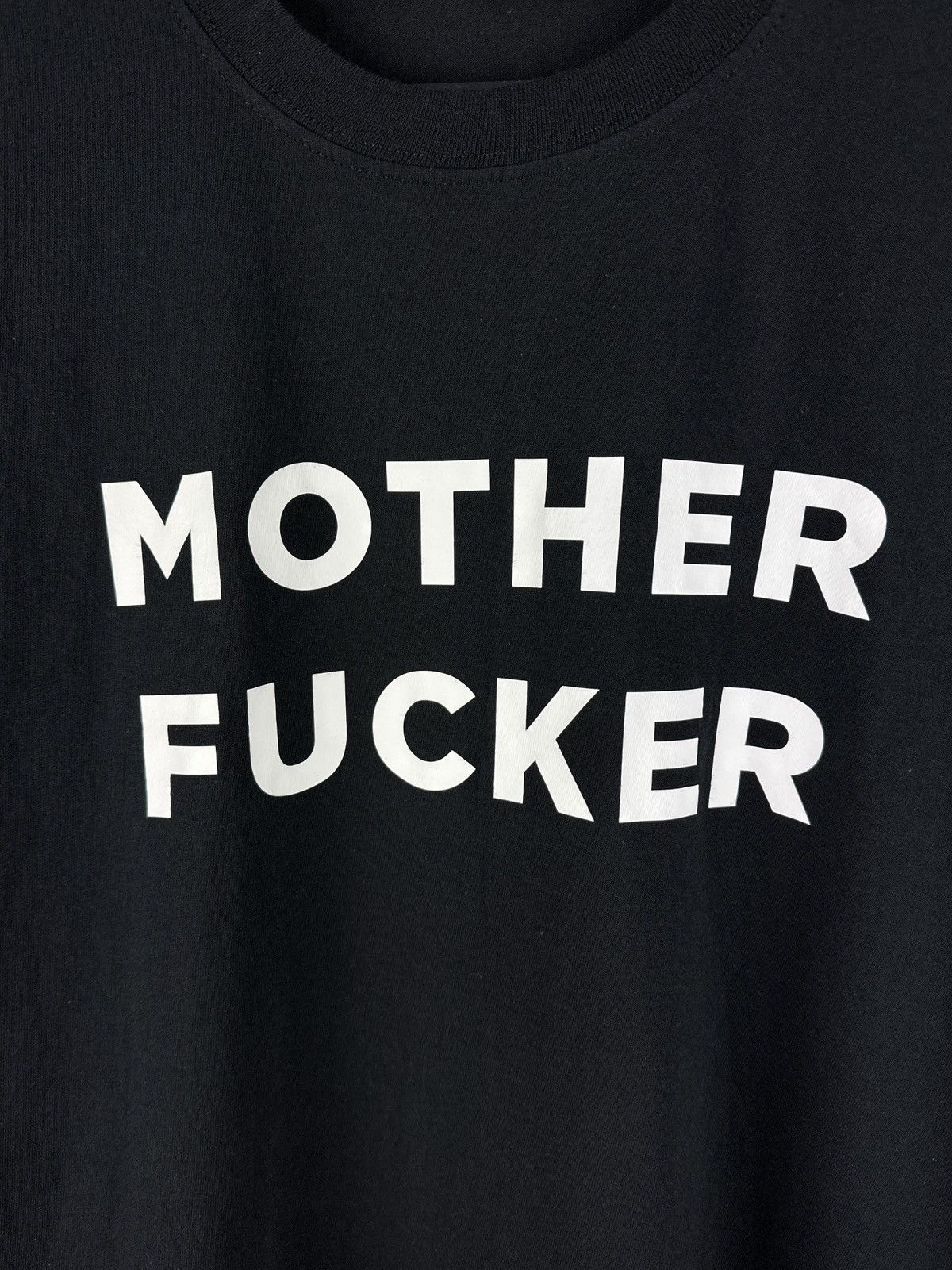 Other “Mother Fucker” Bold Statement Graphic Print T-Shirt Black Size US XL / EU 56 / 4 - 7 Thumbnail