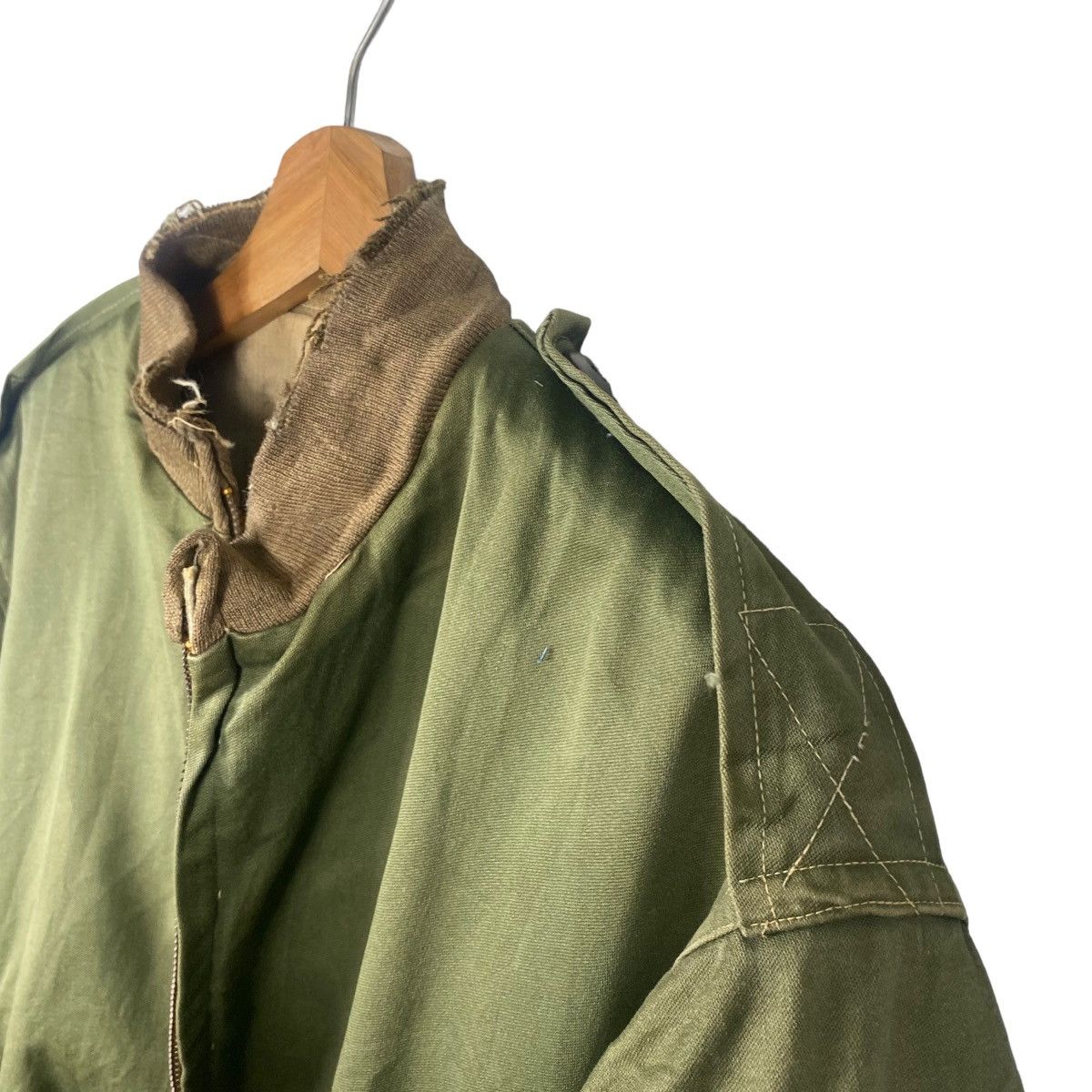 Vintage 💥40s WW2 US ARMY TANKER RARE JACKET Size US M / EU 48-50 / 2 - 16 Thumbnail