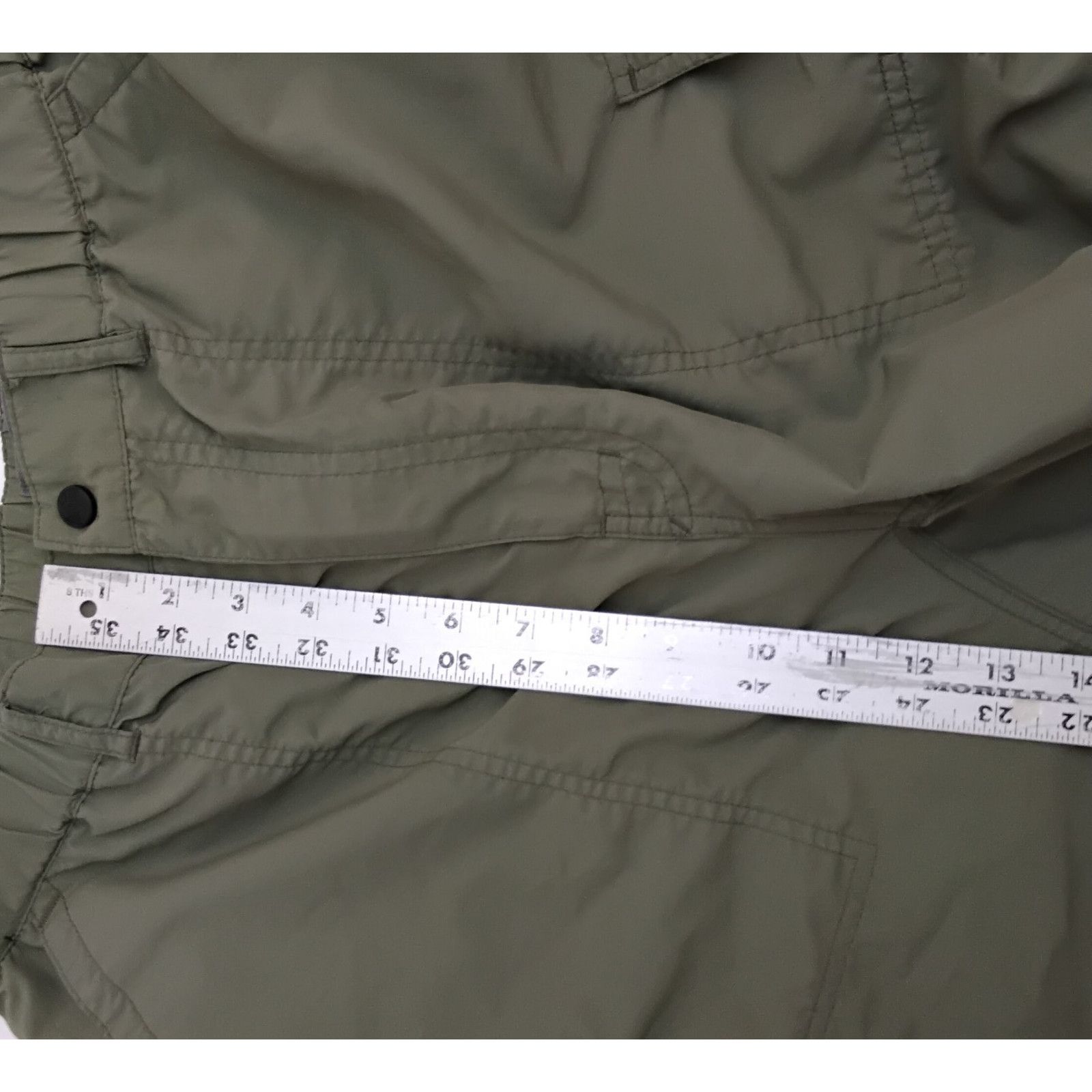 Rei REI Co-Op Convertible Zip-Off Pants Women's L (34x30) Green Size 34" / US 12 / IT 48 - 12 Thumbnail