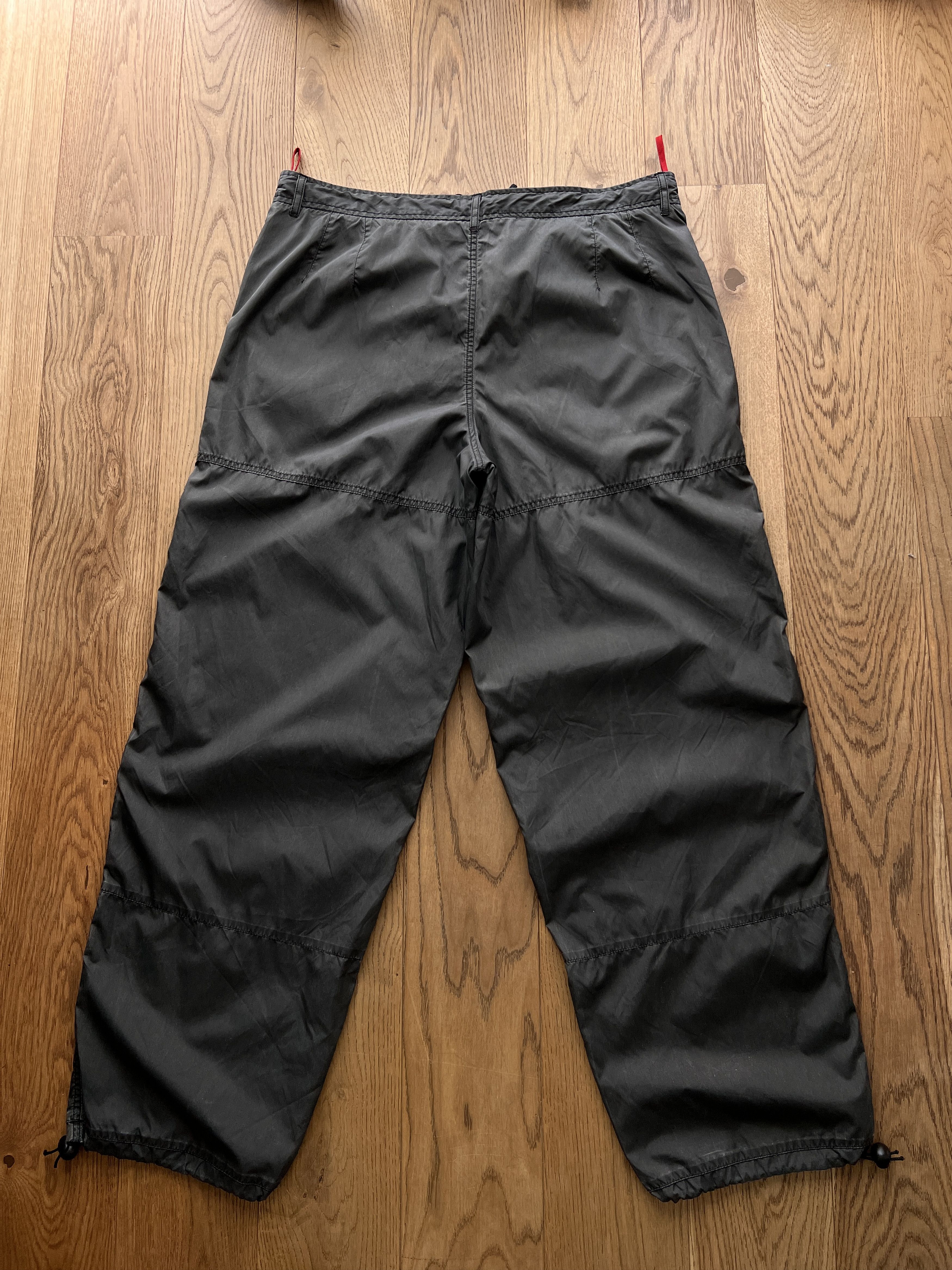 Prada RARE! Prada vintage 2000s nylon parachute pants baggy sport Size US 36 / EU 52 - 5 Thumbnail