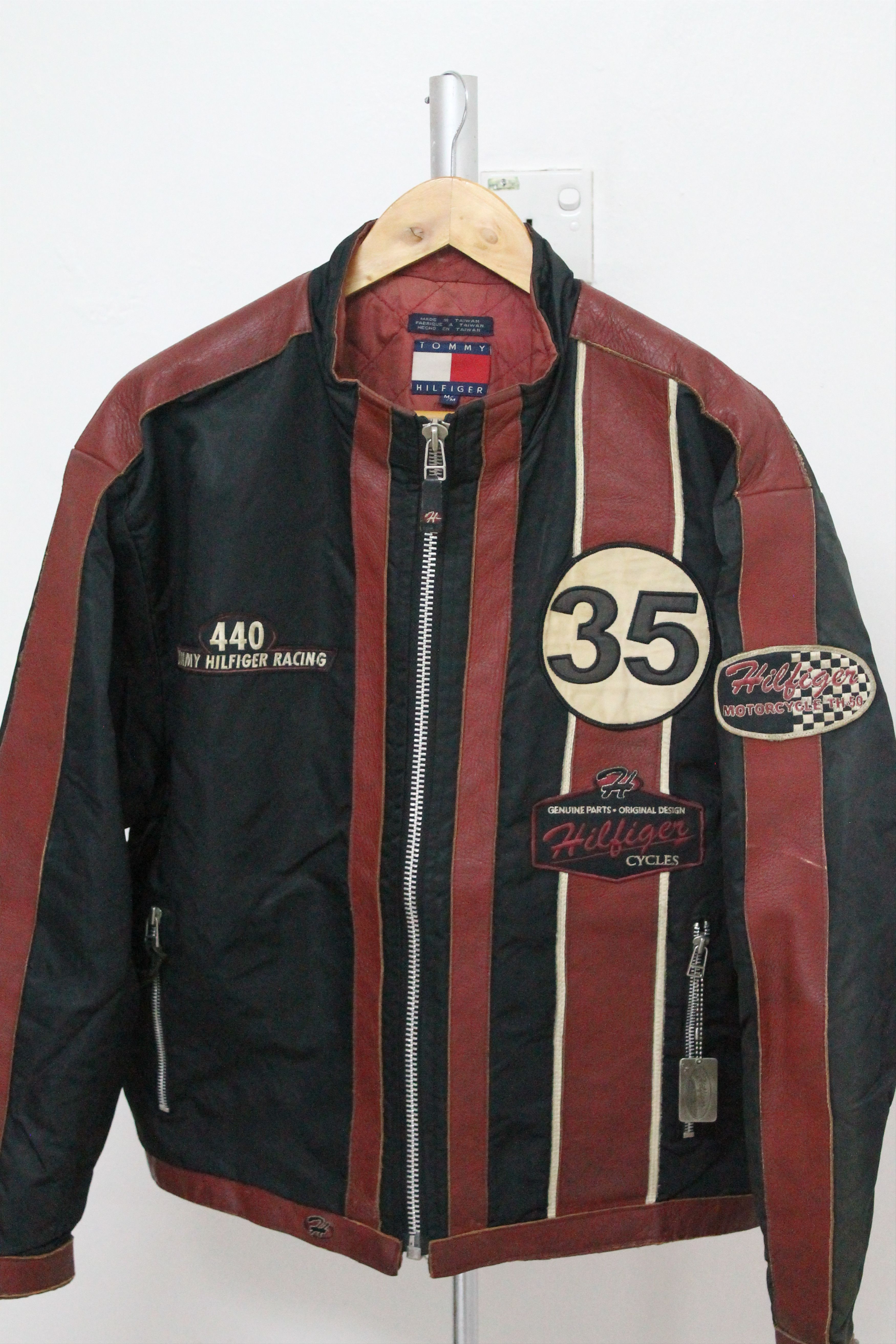 Tommy Hilfiger Vintage TOMMY HILFIGER Racing Jacket. Size US L / EU 52-54 / 3 - 2 Thumbnail