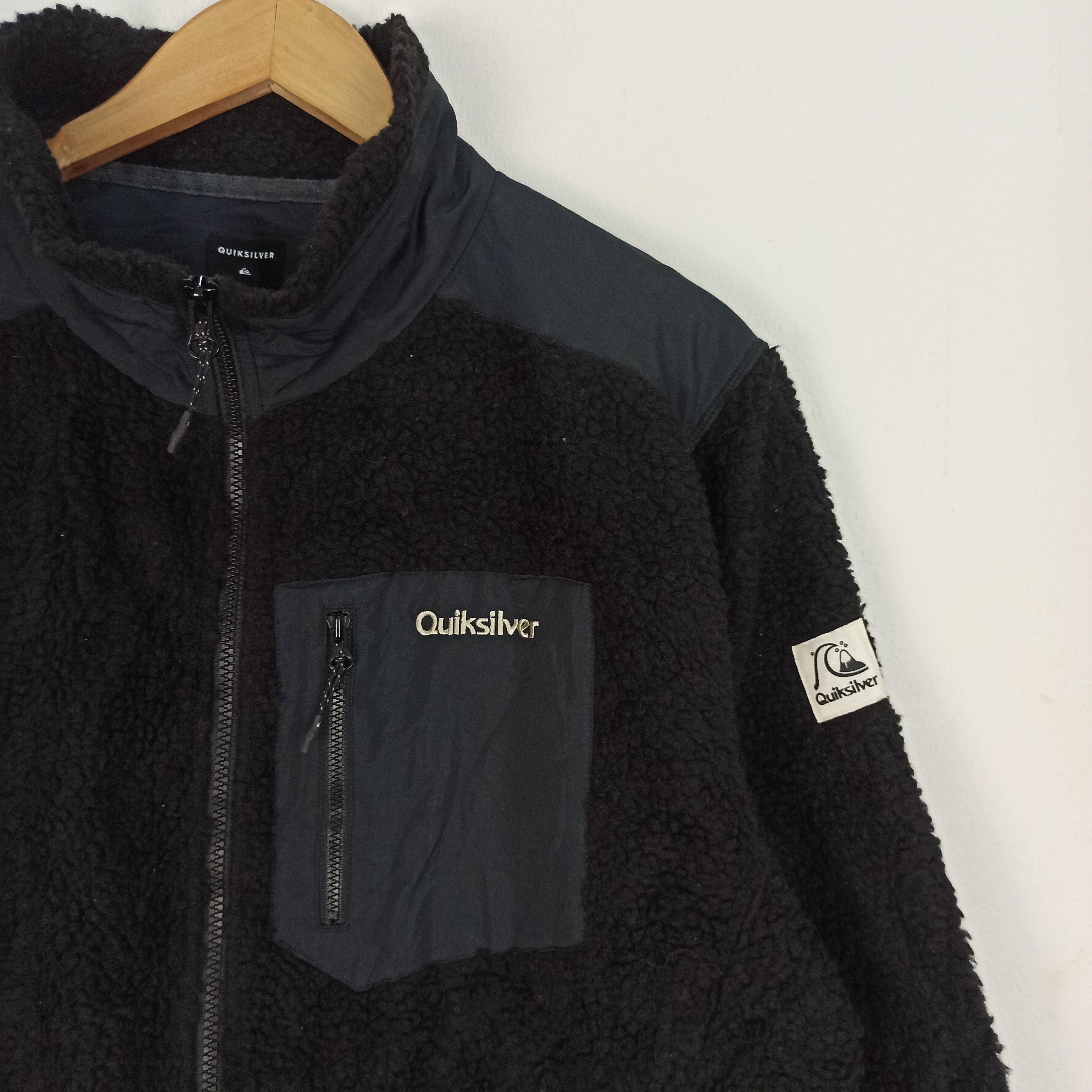 Quiksilver Quiksilver Deep Pile Fleece Jacket Size US XL / EU 56 / 4 - 2 Thumbnail