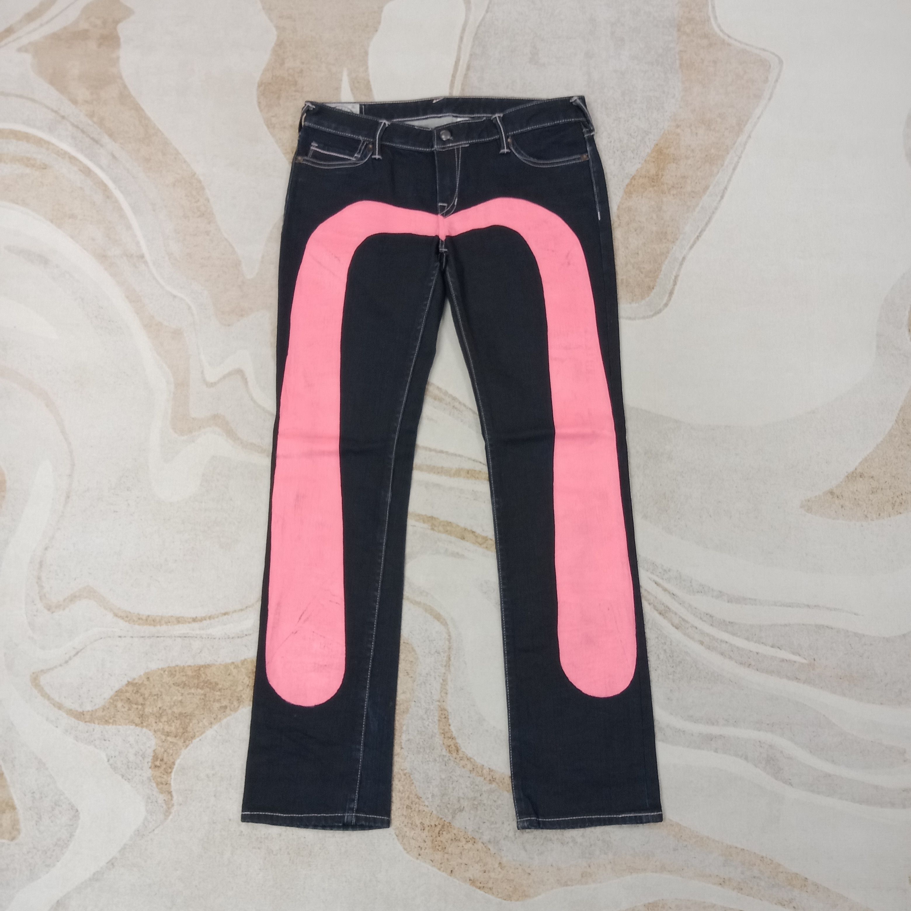 Evisu Japanese Brand Custom Daicock Denim Jeans C258N9