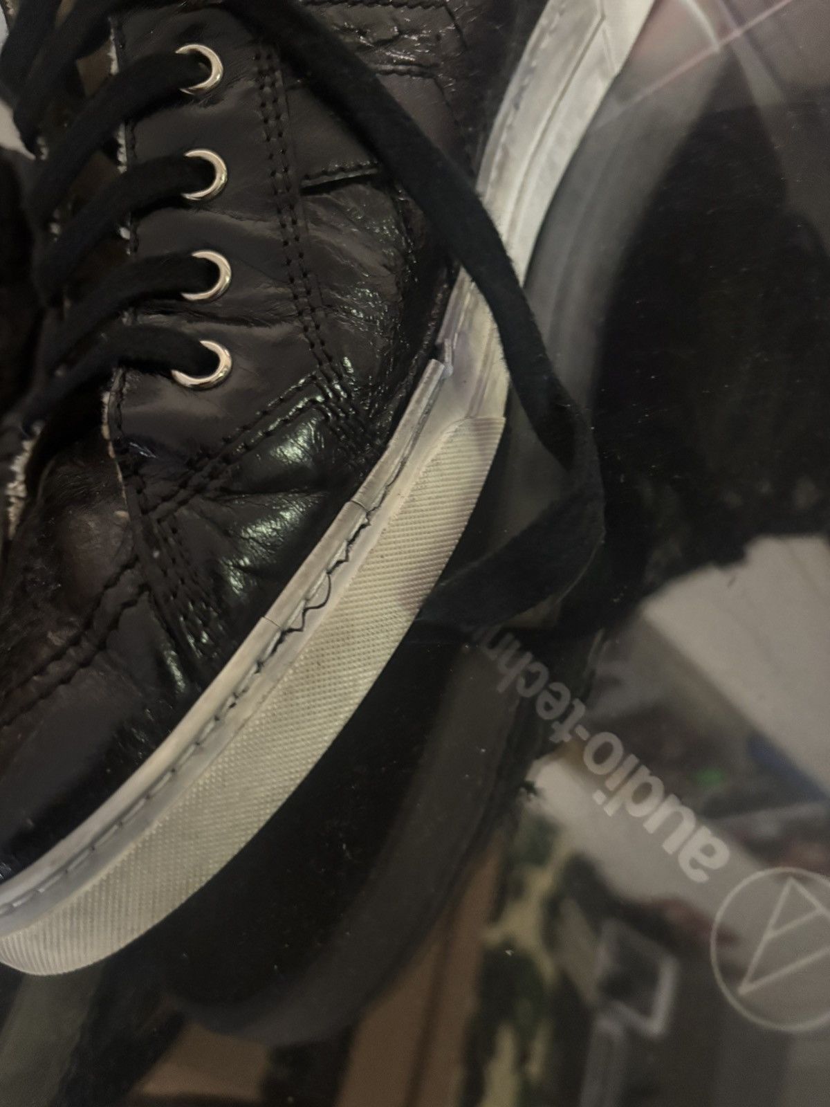 Saint Laurent Paris Saint Laurent Paris “1971 Bad Lieutenant” High Top Sneaker Size US 12 / EU 45 - 24 Thumbnail
