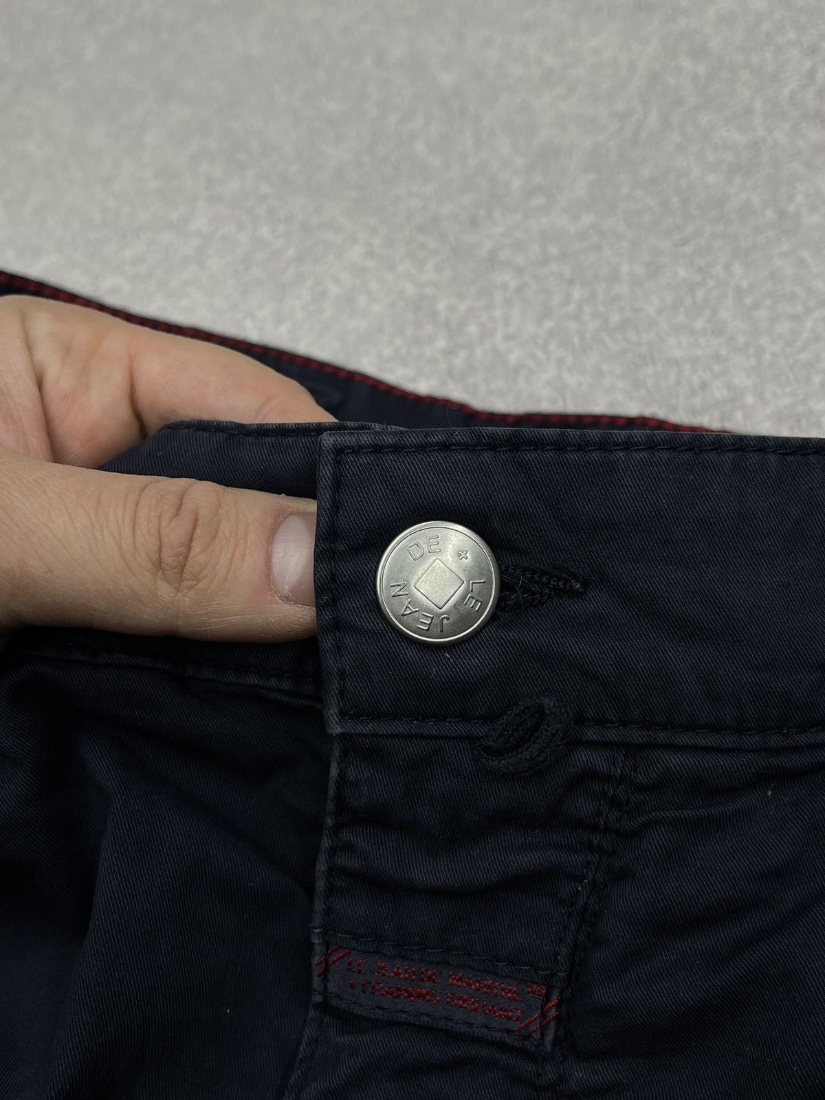 Marithe + Francois Girbaud Marithe Francois Girbaud Navy Chino Pants Trouser Size US 31 - 8 Thumbnail