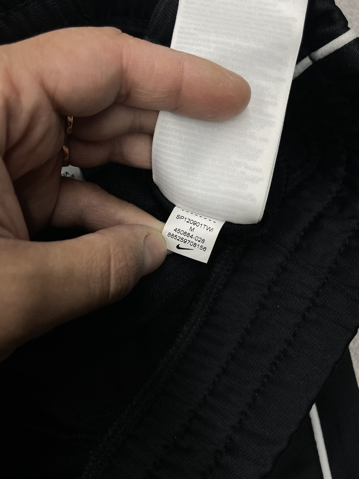 Nike Womens Nike Sweatpants Black Drill Y2K ACG TN Size 30" / US 8 / IT 44 - 8 Thumbnail