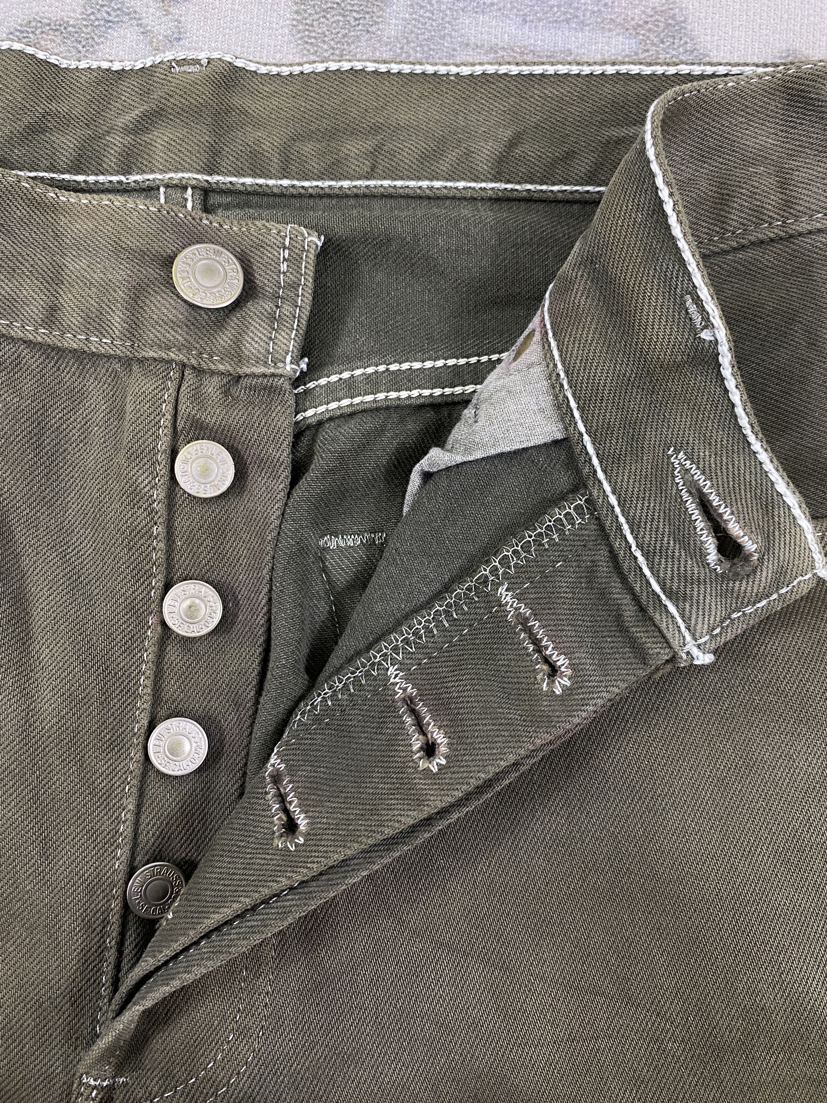 Levi's Earth Tone Vintage Levi's 501 Jeans 30x33 Denim- JN3589 Size US 30 / EU 46 - 6 Thumbnail