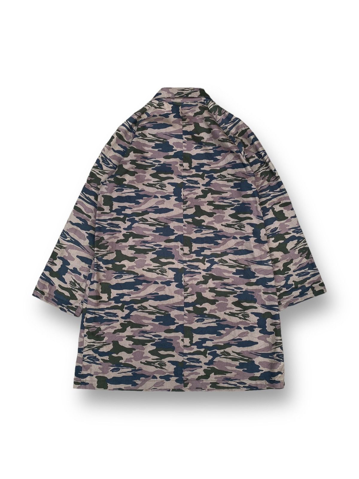 Vintage Vintage Camo Overcoat Button Down. #D1 Size US L / EU 52-54 / 3 - 4 Thumbnail