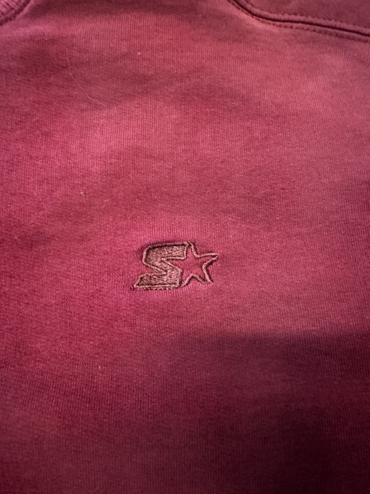 Starter Vintage Maroon Starter Crewneck Sweater Size US XL / EU 56 / 4 - 2 Thumbnail