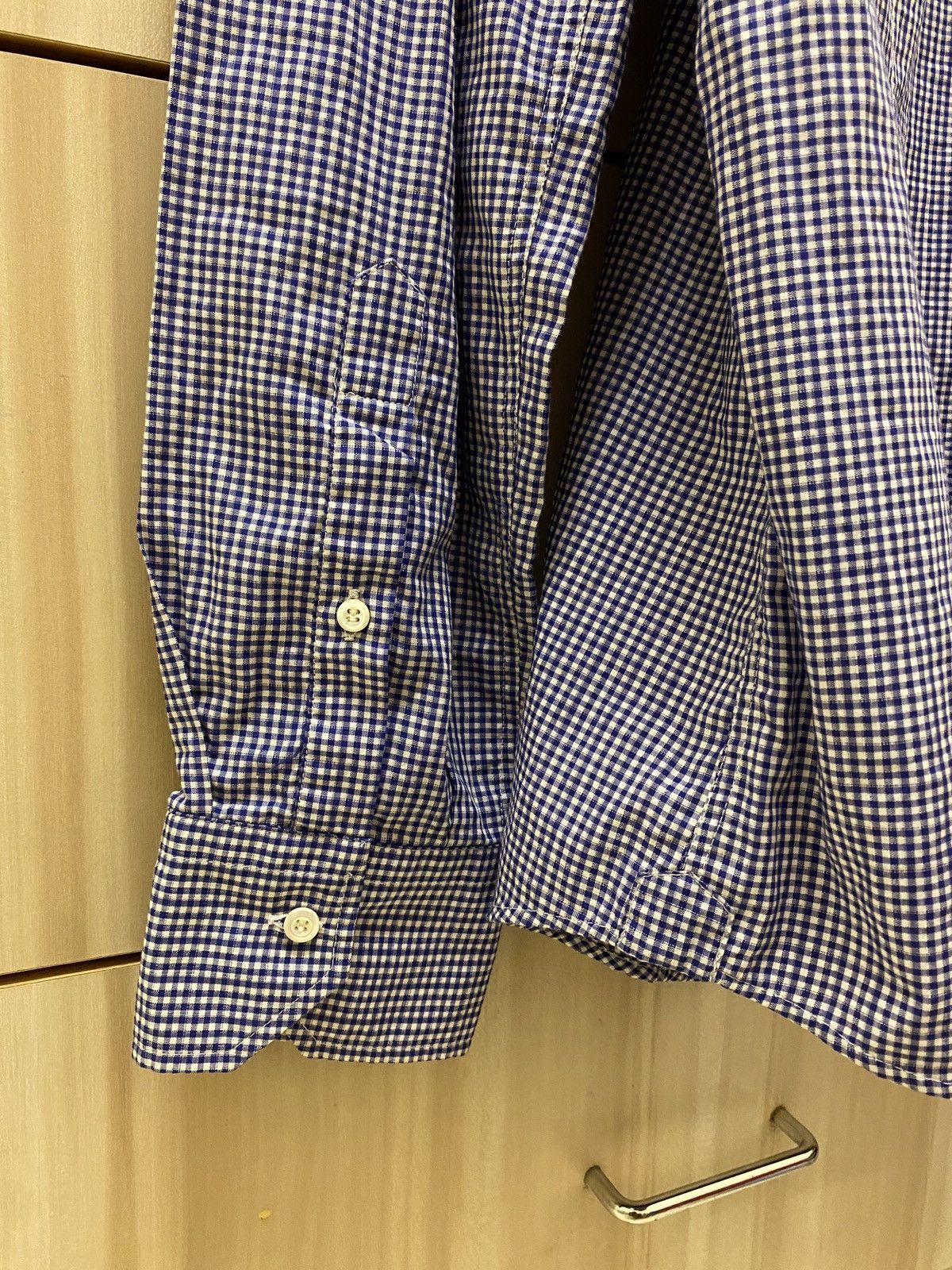 Brunello Cucinelli Brunello Cucinelli Slim Fit Check Shirt Size US L / EU 52-54 / 3 - 11 Thumbnail