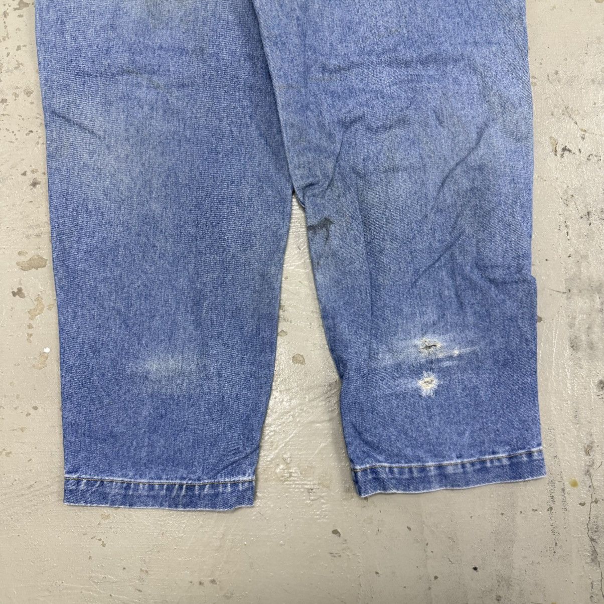 Karl Kani Vintage 90s Karl Kani Y2K Big Logo Baggy Rap Denim Jeans Size US 38 / EU 54 - 3 Thumbnail