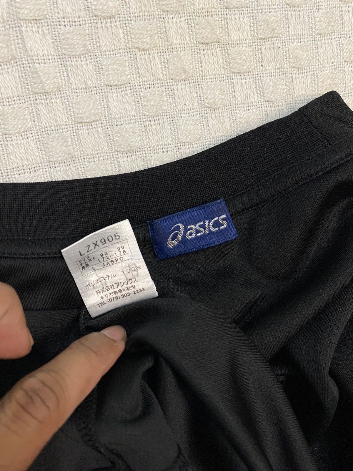Asics 💥 VINTAGE ASICS 90S JERSEY Y2K SHIRT SHORT SLEEVES Size US L / EU 52-54 / 3 - 10 Thumbnail