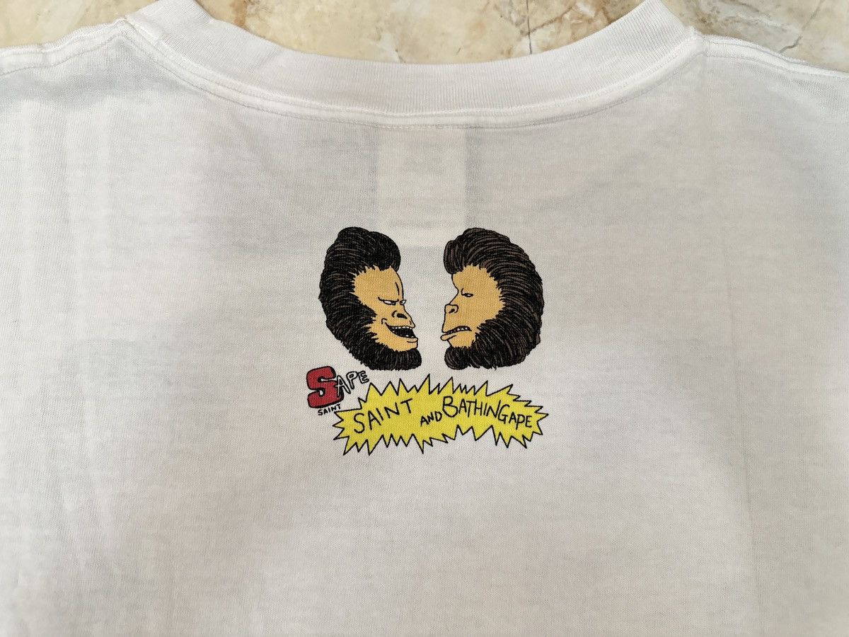 Saint Michael Saint Michael Vintage Tee x Bape Size US XL / EU 56 / 4 - 3 Thumbnail