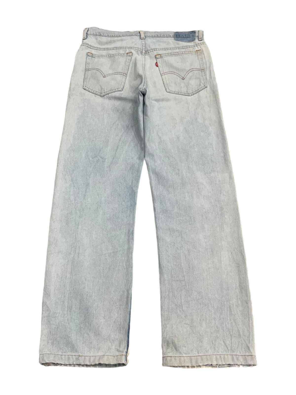 Levi's Vintage Levis 515 Light Wash Distressed Denim (AC48) Size US 32 / EU 48 - 11 Thumbnail