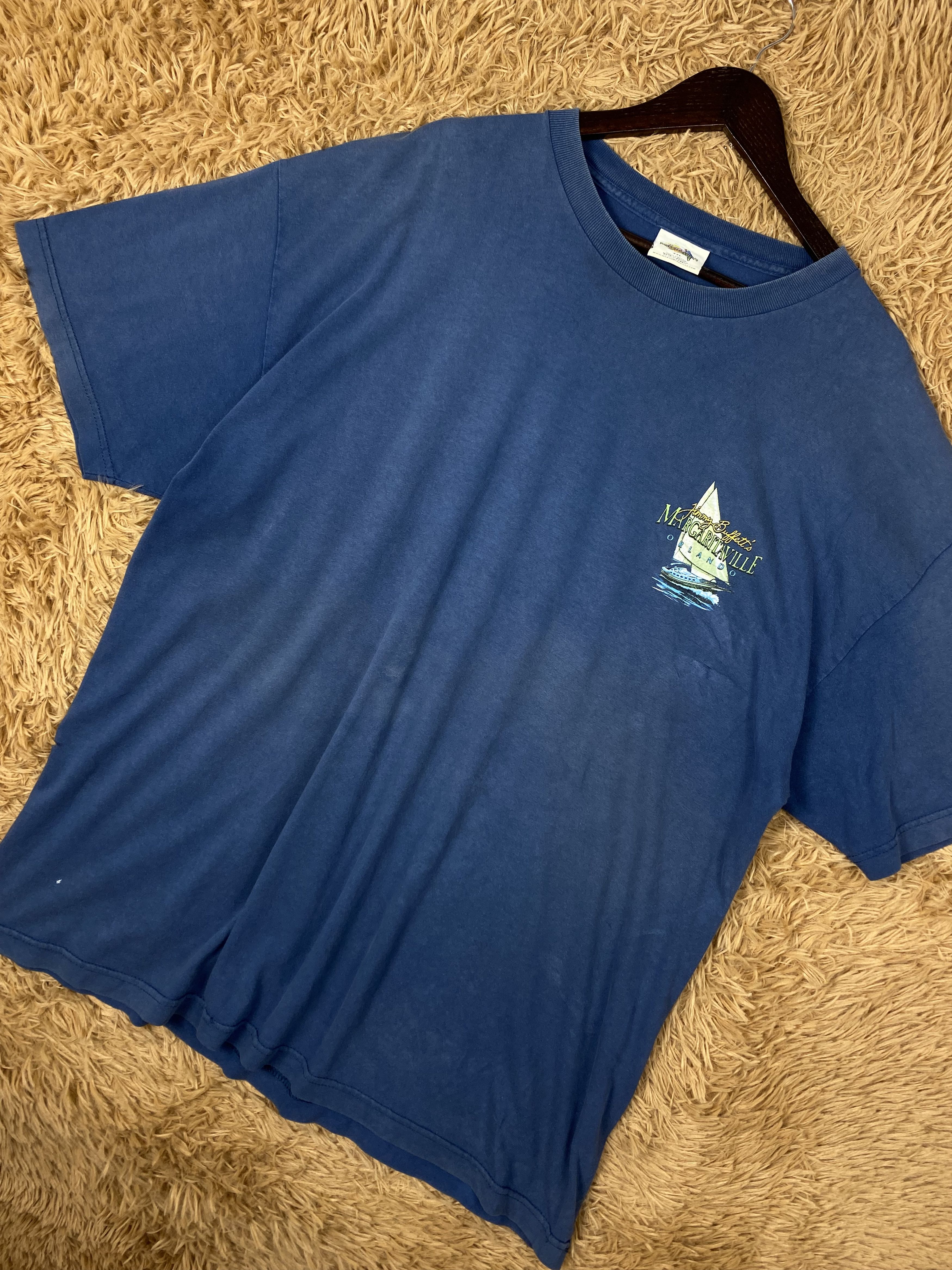 Band Tees Vintage Jimmy Buffett Margaritaville T-Shirts PT0057 Size US XXL / EU 58 / 5 - 3 Thumbnail