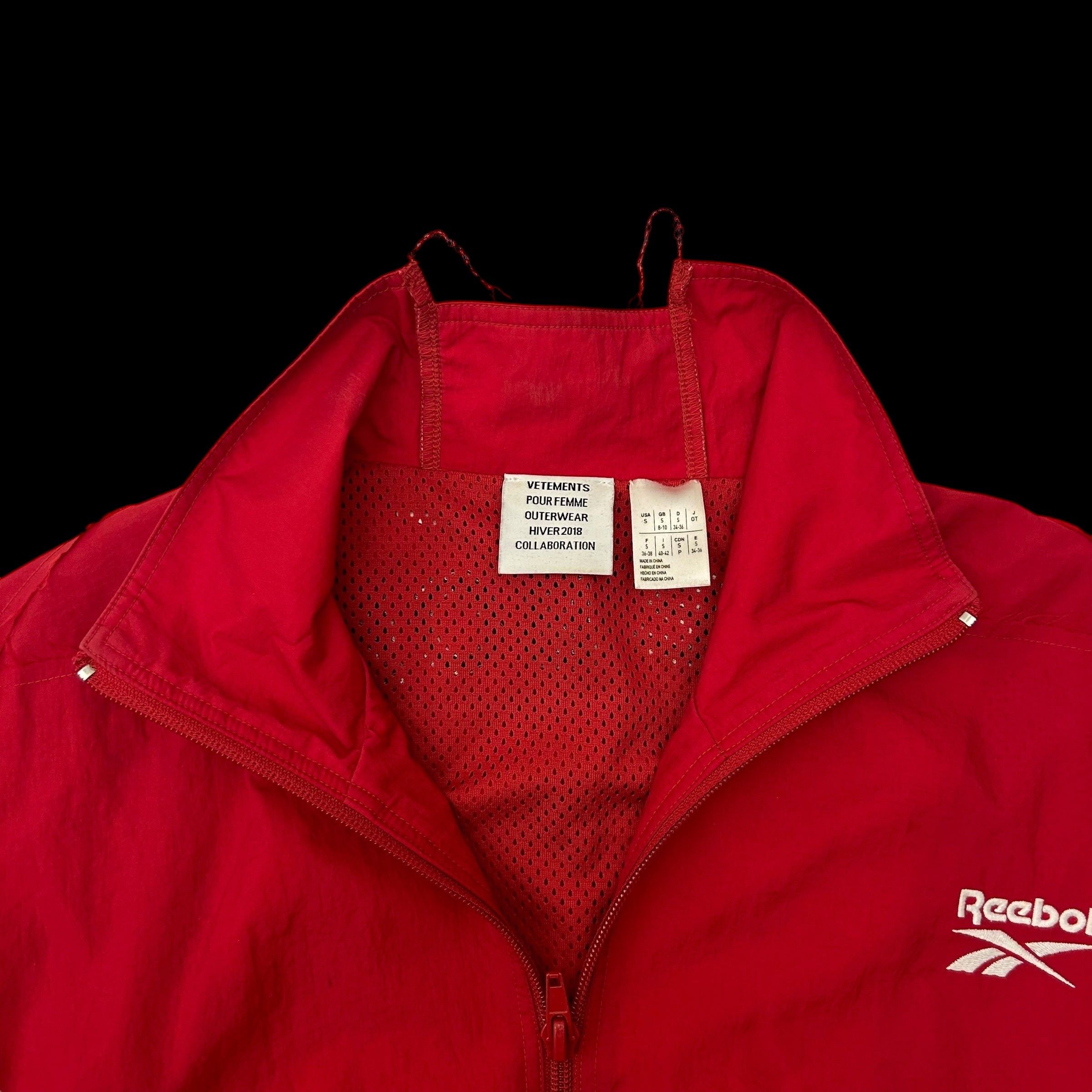 Reebok × Vetements 2018 Vetements x Reebok Reworked Distressed Track Jacket Size S / US 4 / IT 40 - 3 Thumbnail