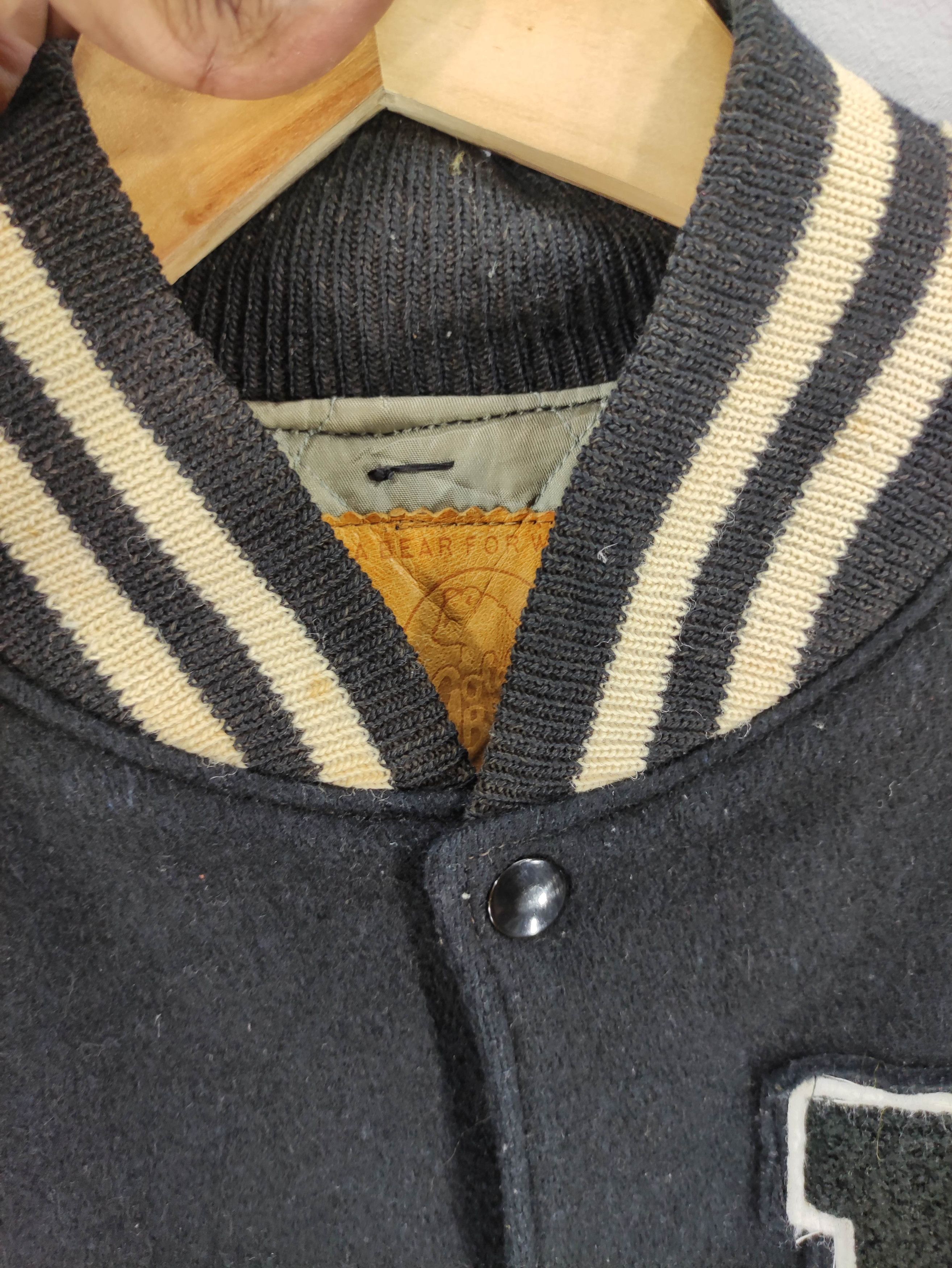 Golden Bear Vintage Golden Bear Varsity Wool Jacket Sleeve Leather Size US L / EU 52-54 / 3 - 4 Thumbnail