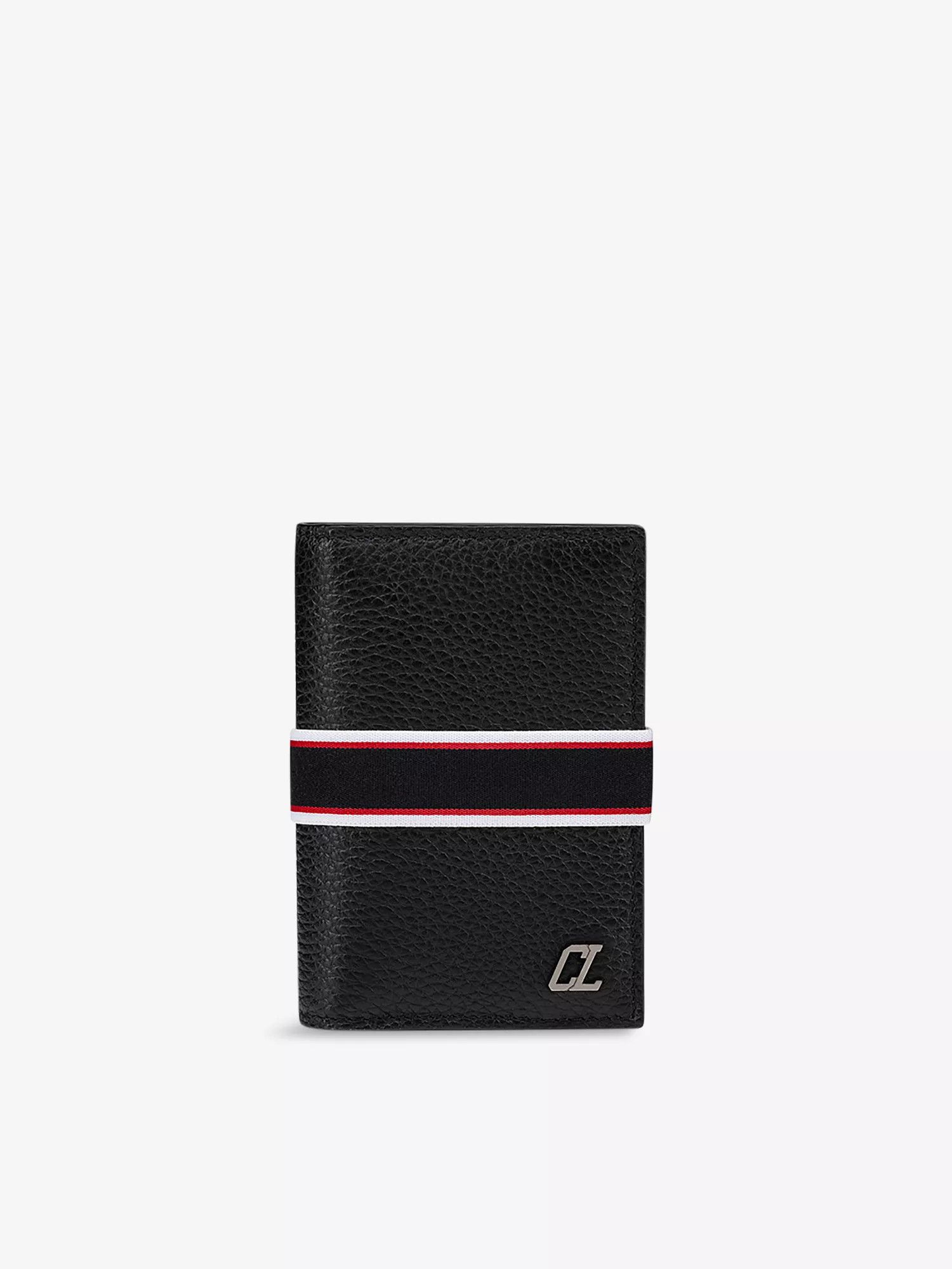 Christian Louboutin o1w1db10425 Card Holder in Black Size ONE SIZE - 1 Thumbnail