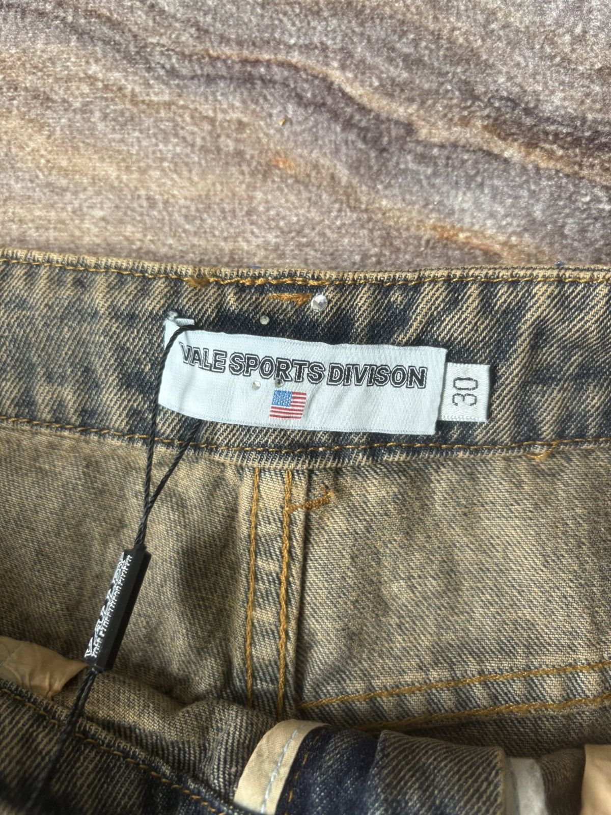 Vale Vale Rainstorm Jorts Size US 30 / EU 46 - 2 Thumbnail
