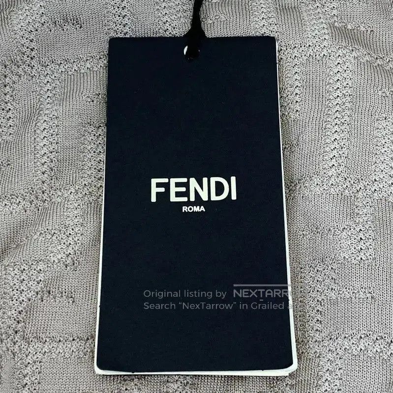 Fendi Fendi Men's Khaki Knitted Sweater Size S . Size US S / EU 44-46 / 1 - 7 Thumbnail