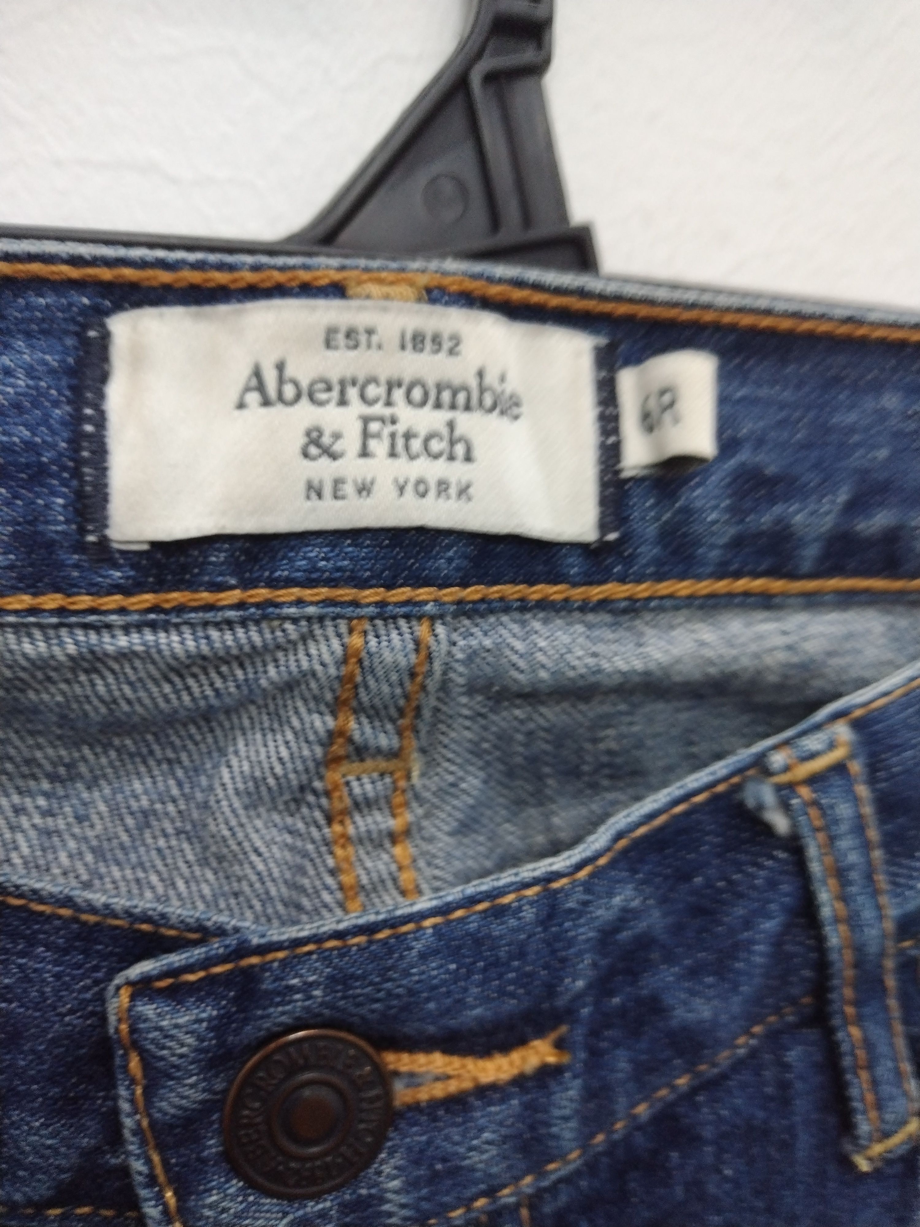 Abercrombie & Fitch × Le Grande Bleu (L.G.B.) × Vintage 💥FLARE💥ABERCROMBIE&FITCH DISTRESSED JEANS Size 32" / US 10 / IT 46 - 5 Thumbnail