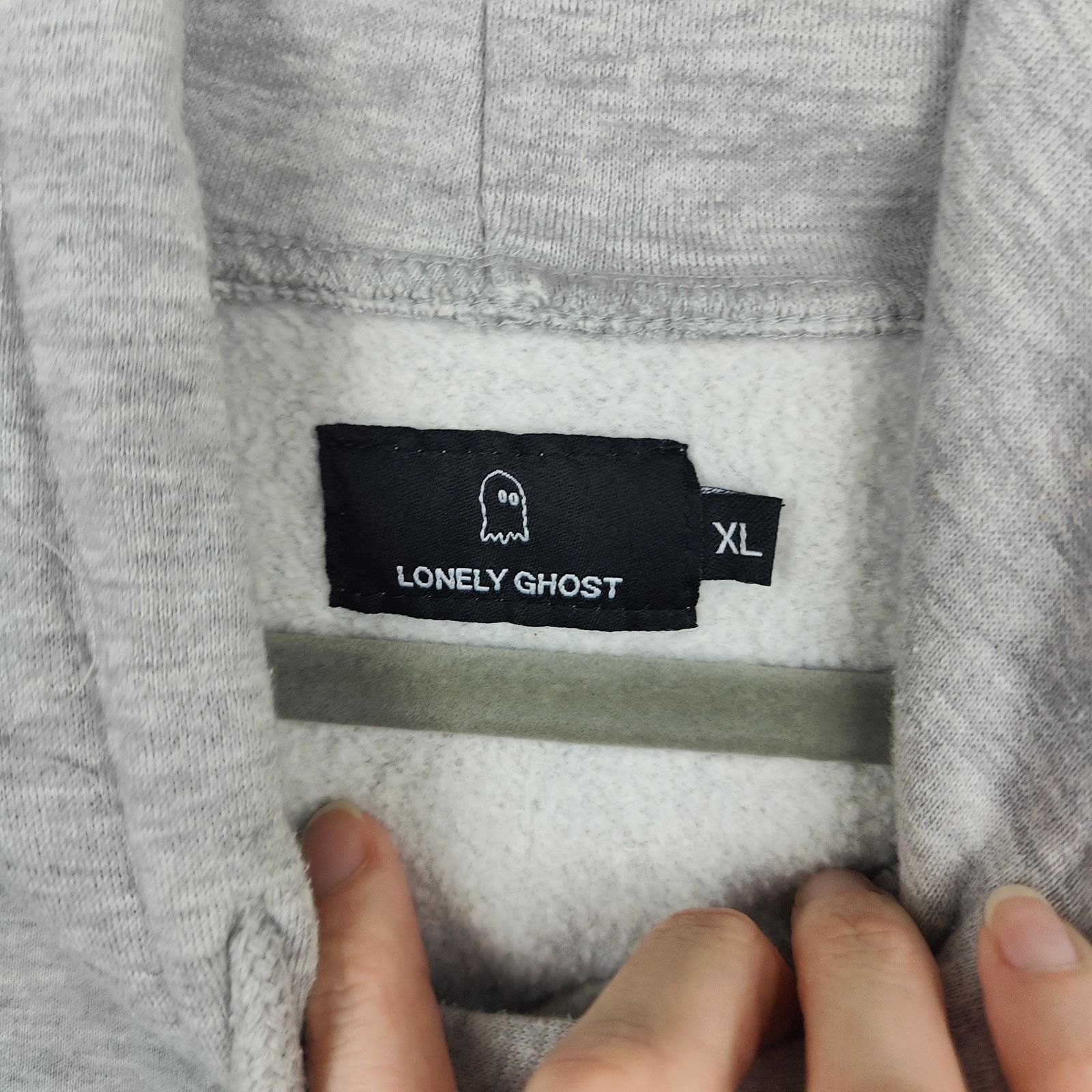 Other Lonely Ghost ILYSIB Hoodie Gray Mens XL Light Gray Heather Size US XL / EU 56 / 4 - 6 Thumbnail