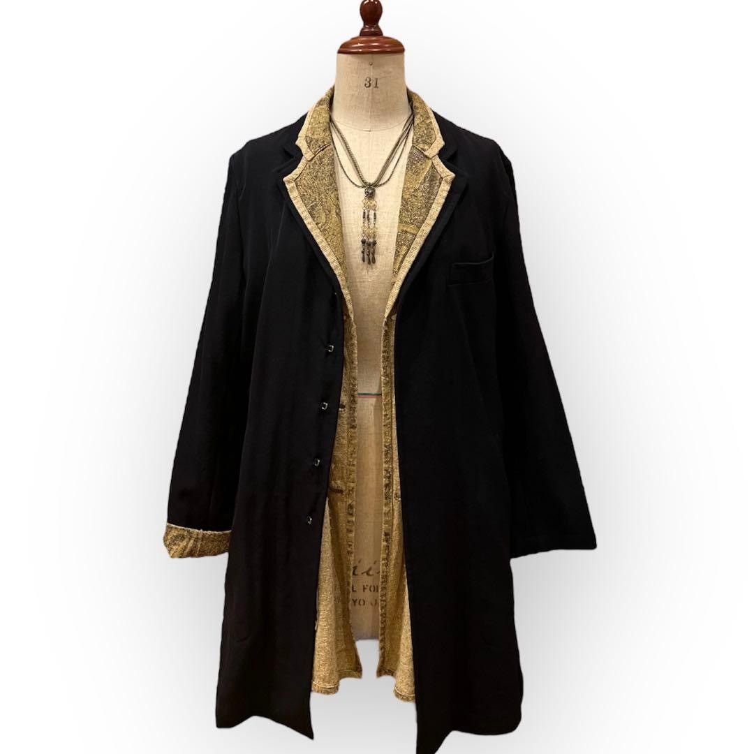 Yoshiyuki Konishi Ficce by Yoshiyuki Konishi hemp reversible jacket 90s Size M / US 6-8 / IT 42-44 - 6 Thumbnail