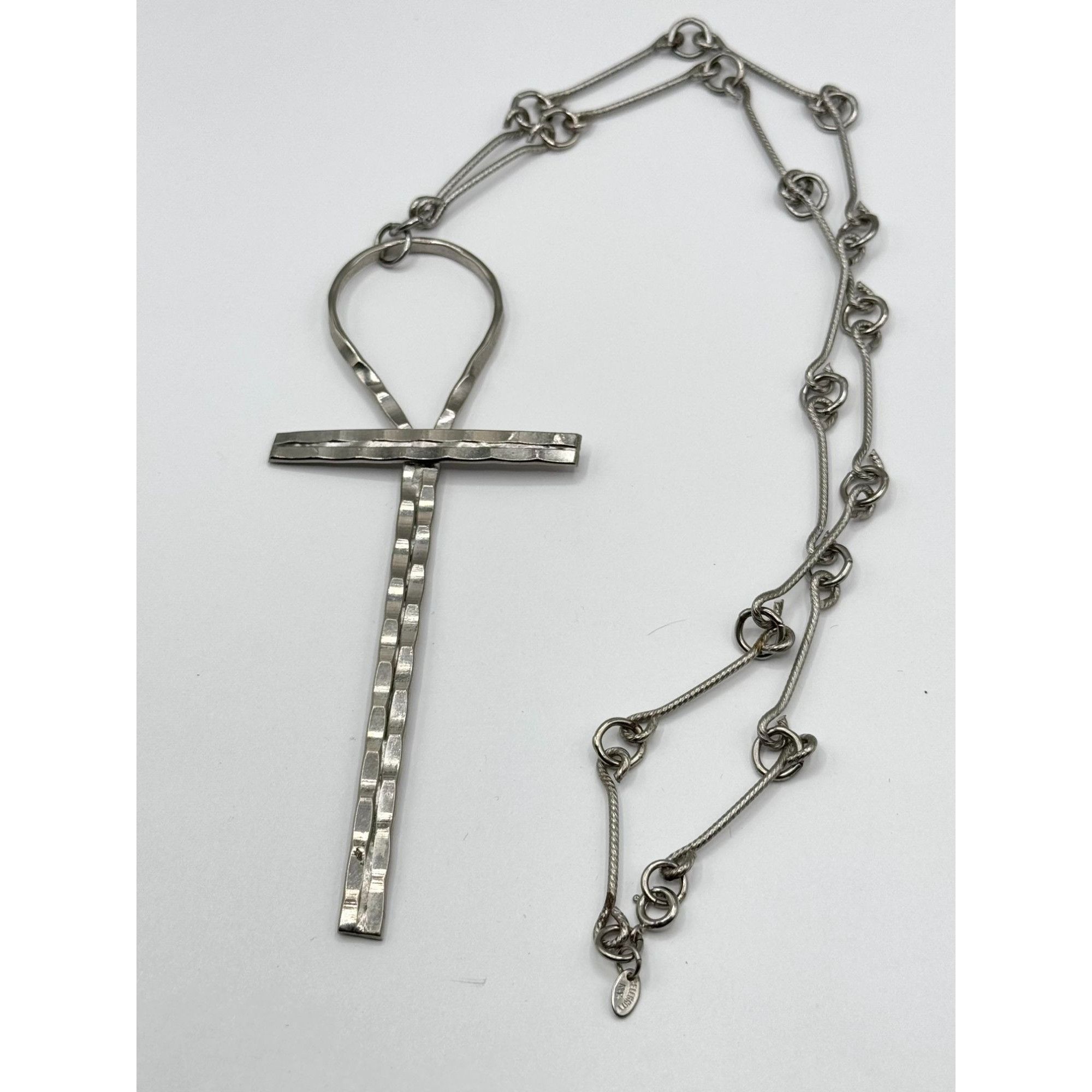 Vintage Vintage Celebrity NY Big Pharaoh Large Ankh 70s Pendant Neck Size ONE SIZE - 1 Thumbnail