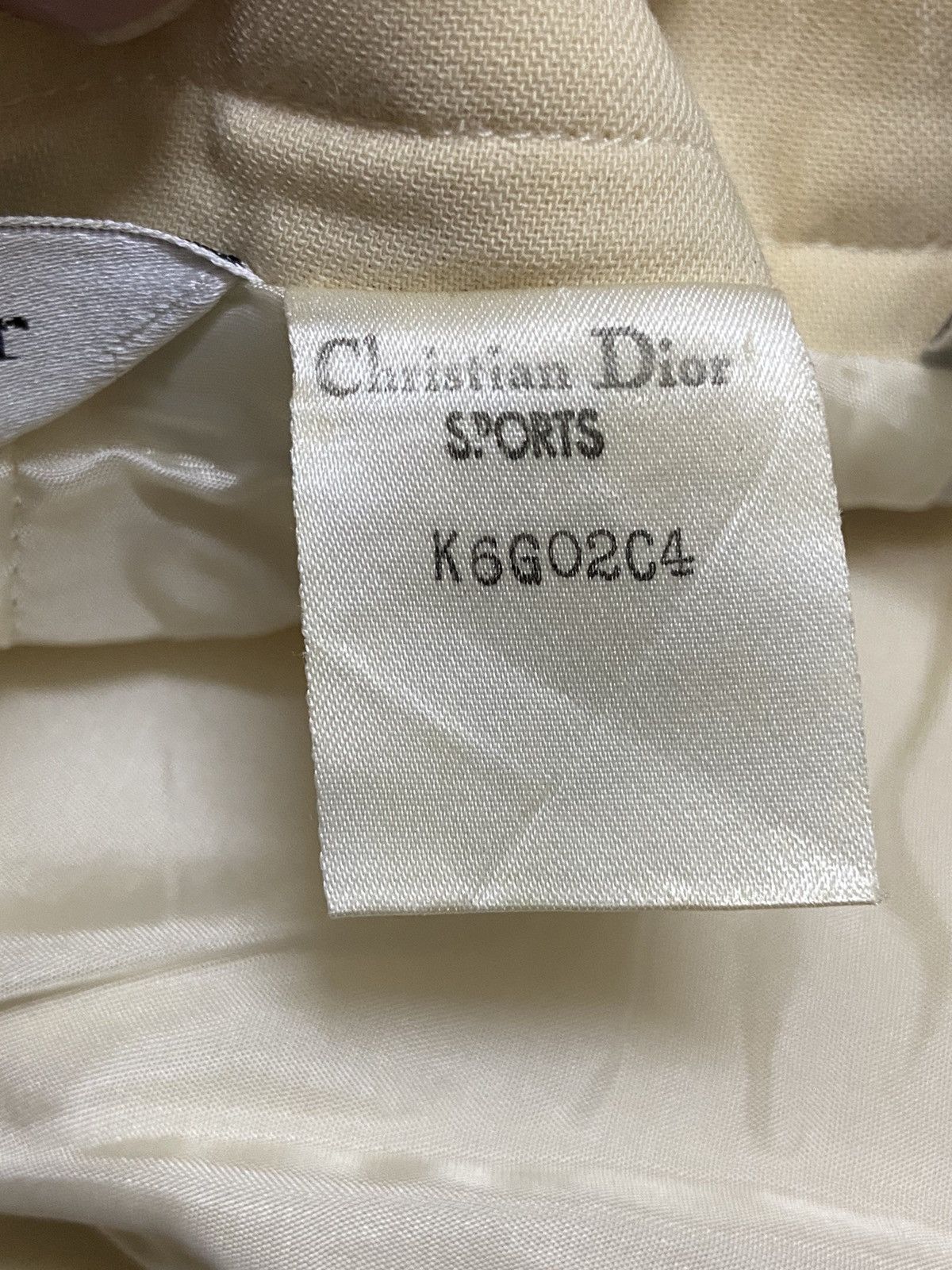 Christian Dior Monsieur × Vintage Vintage Christian Dior Sports Midi Skirt Size 28" / US 6 / IT 42 - 6 Thumbnail