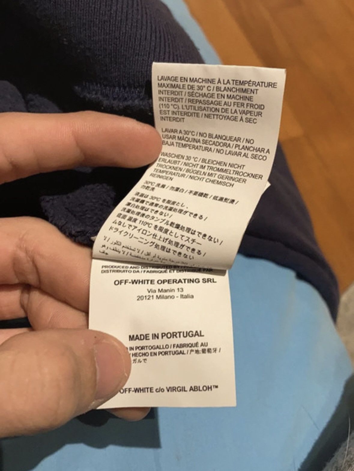 Off-White off white gradient hoodie Size US S / EU 44-46 / 1 - 8 Thumbnail