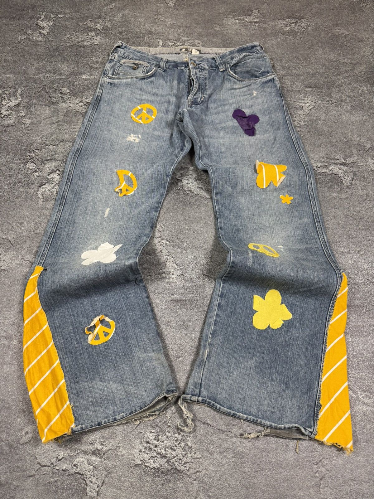 If Six Was Nine If Six Was Nine Bragg Flare Bootcut Washed Jeans Size 36 Size US 36 / EU 52 - 1 Thumbnail