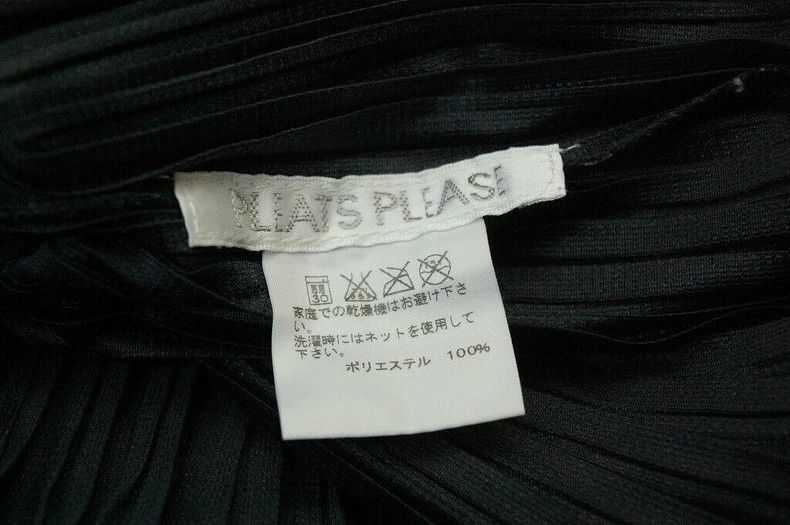 Issey Miyake issey miyake size:3 Black fly-sleeved cinched waist dress Size XXS / US 00 / IT 34 - 5 Thumbnail