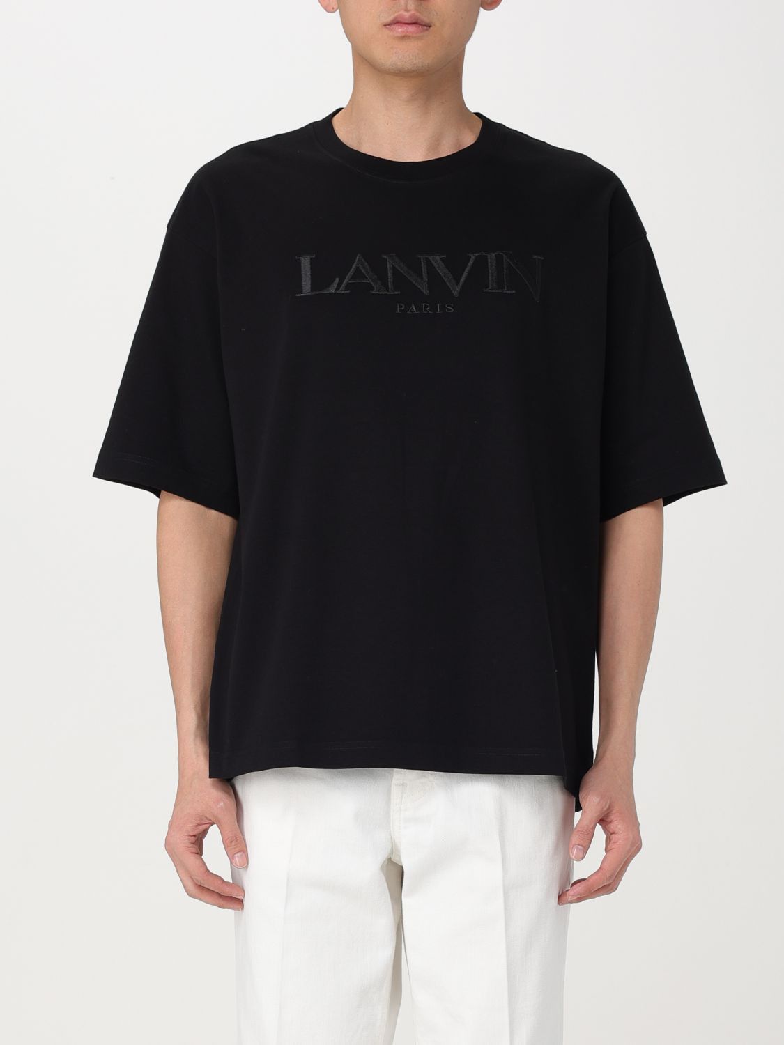 image of Lanvin T-Shirt Men Black (Size Medium)