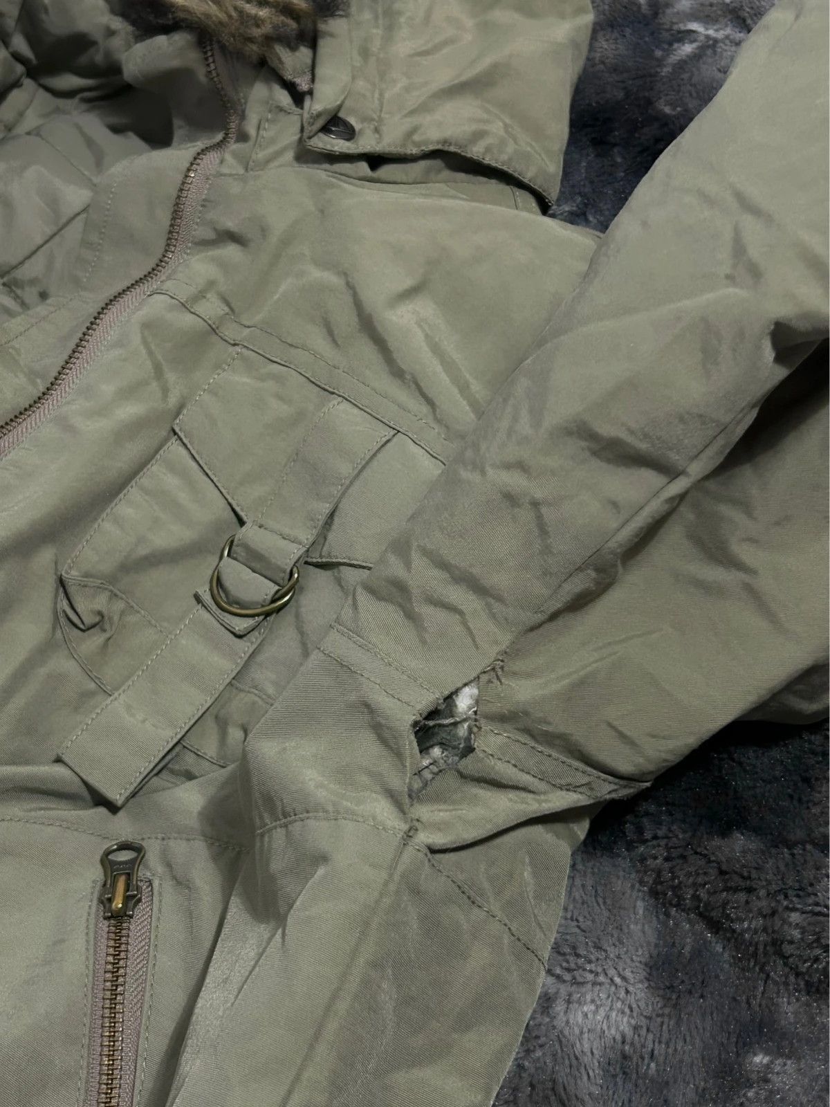 Other Vintage Distressed Bomber Jacket Size L / US 10 / IT 46 - 10 Thumbnail