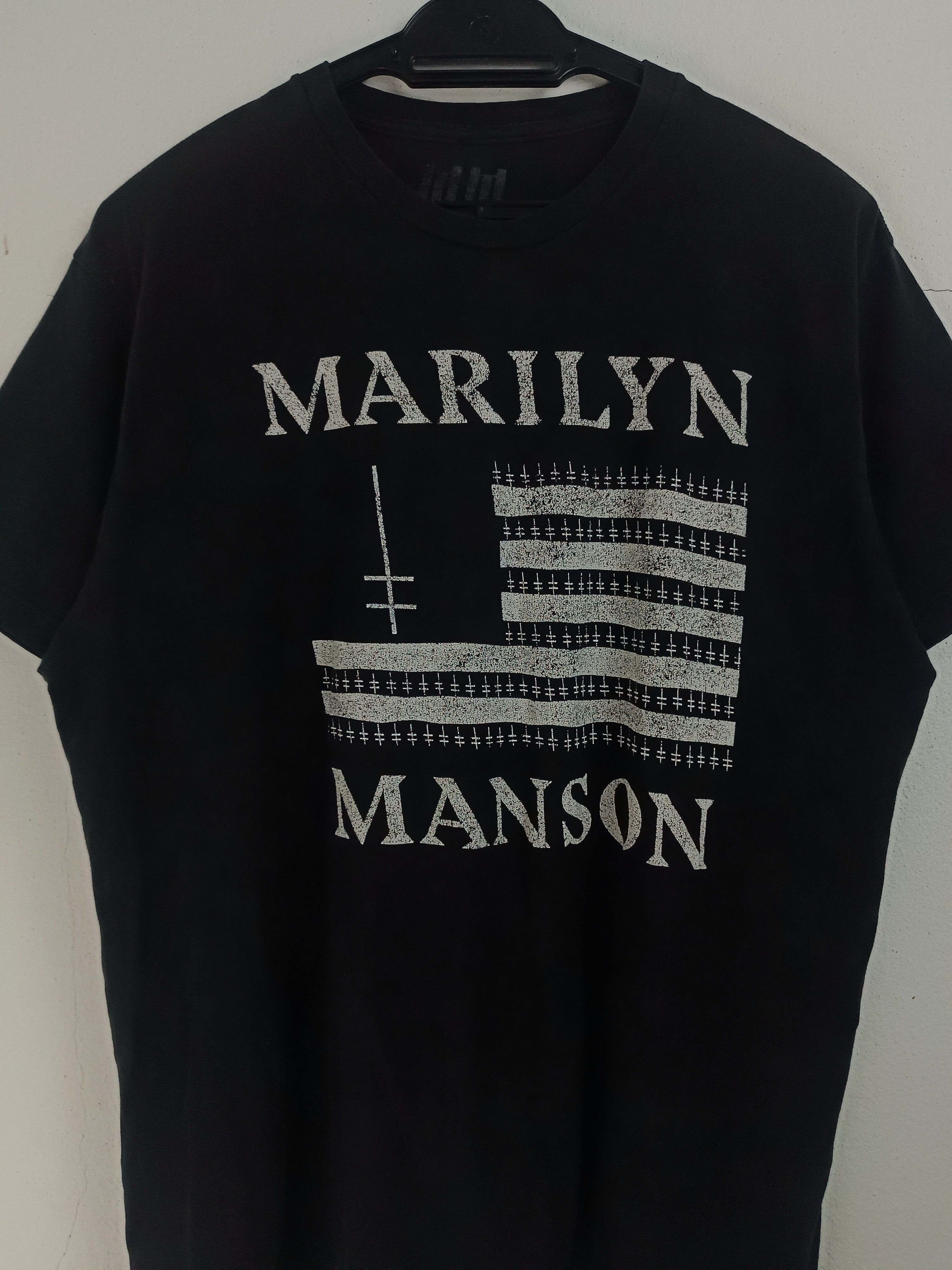 Band Tees VINTAGE FADED MARILYN MANSON PALE EMPEROR CROSS Size US L / EU 52-54 / 3 - 8 Thumbnail