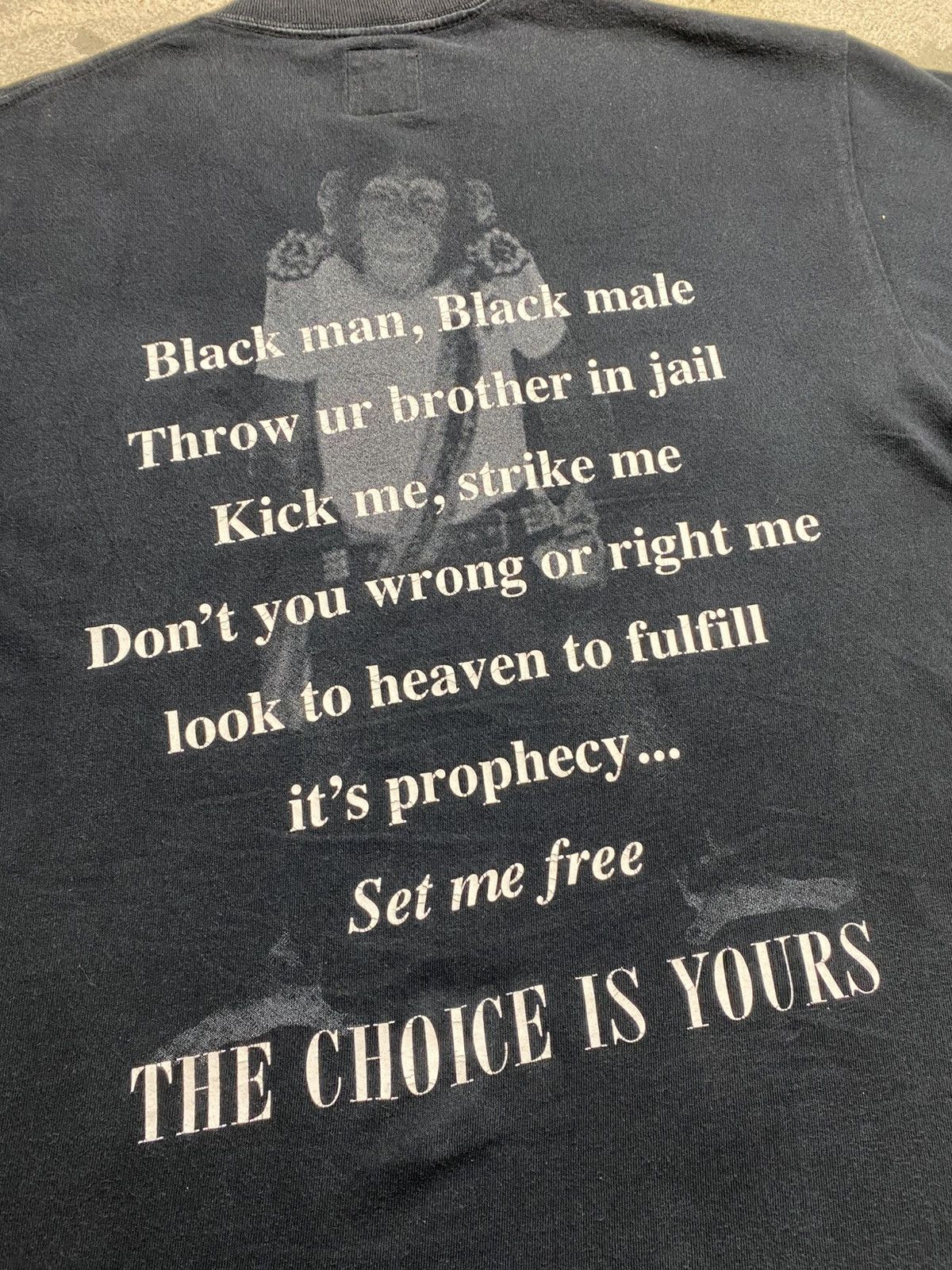 Michael Jackson Vintage Merchandise "The Choice Is Yours" by Michael Jackson Size US L / EU 52-54 / 3 - 2 Thumbnail