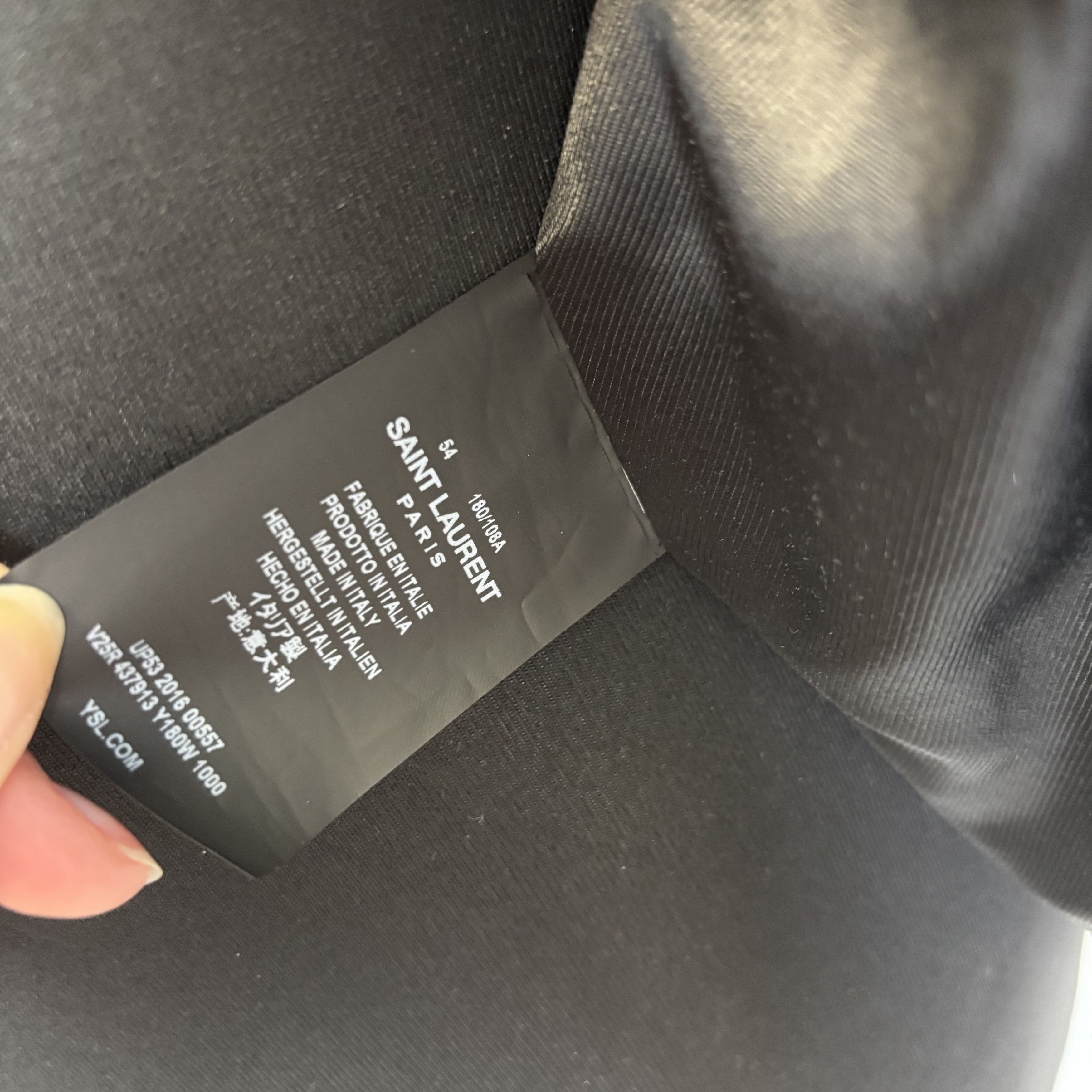 Saint Laurent Paris Saint Laurent Paris Zebra Baseball Bomber Size US L / EU 52-54 / 3 - 5 Thumbnail