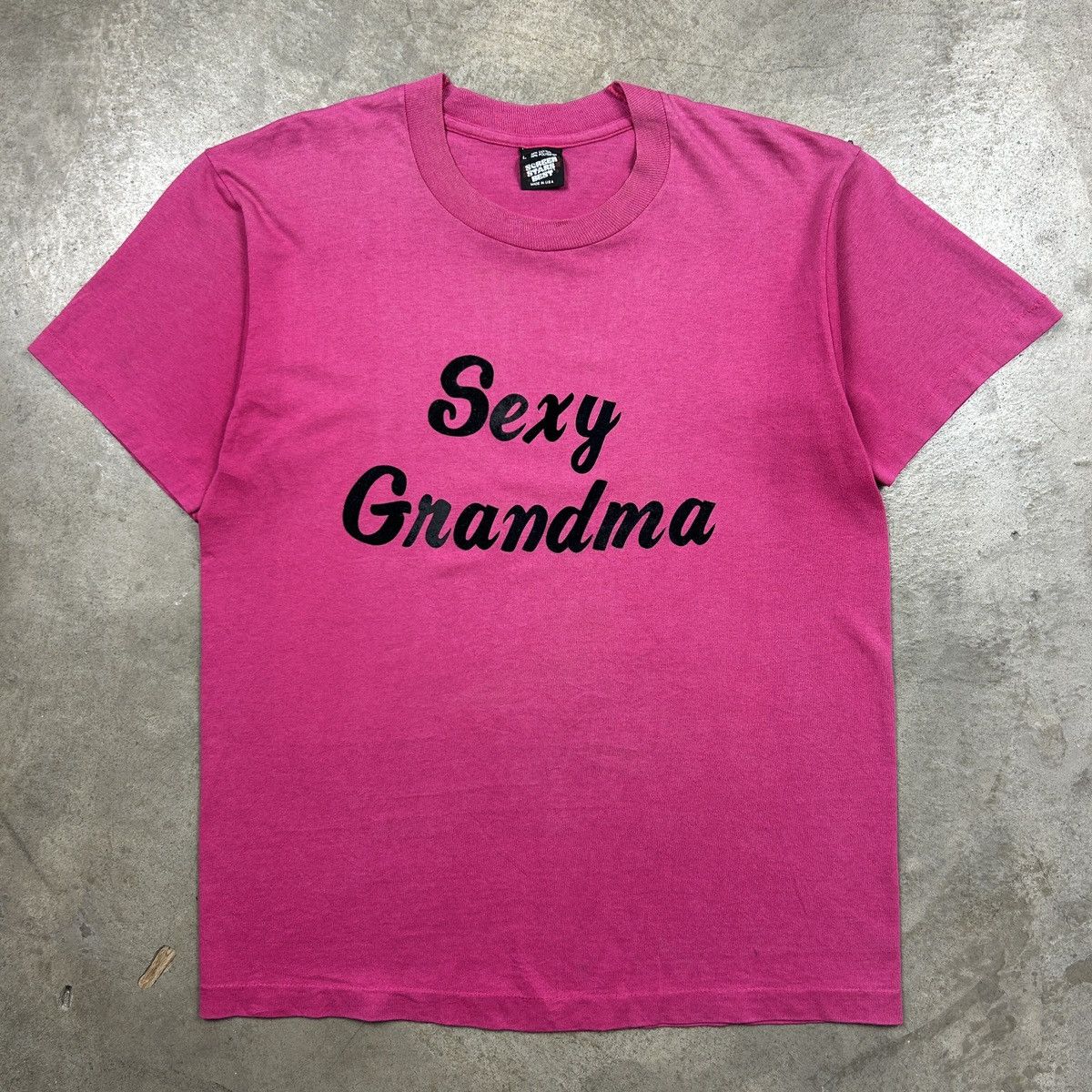 Vintage 1980s Sexy Grandma Tee Size US XL / EU 56 / 4 - 3 Thumbnail