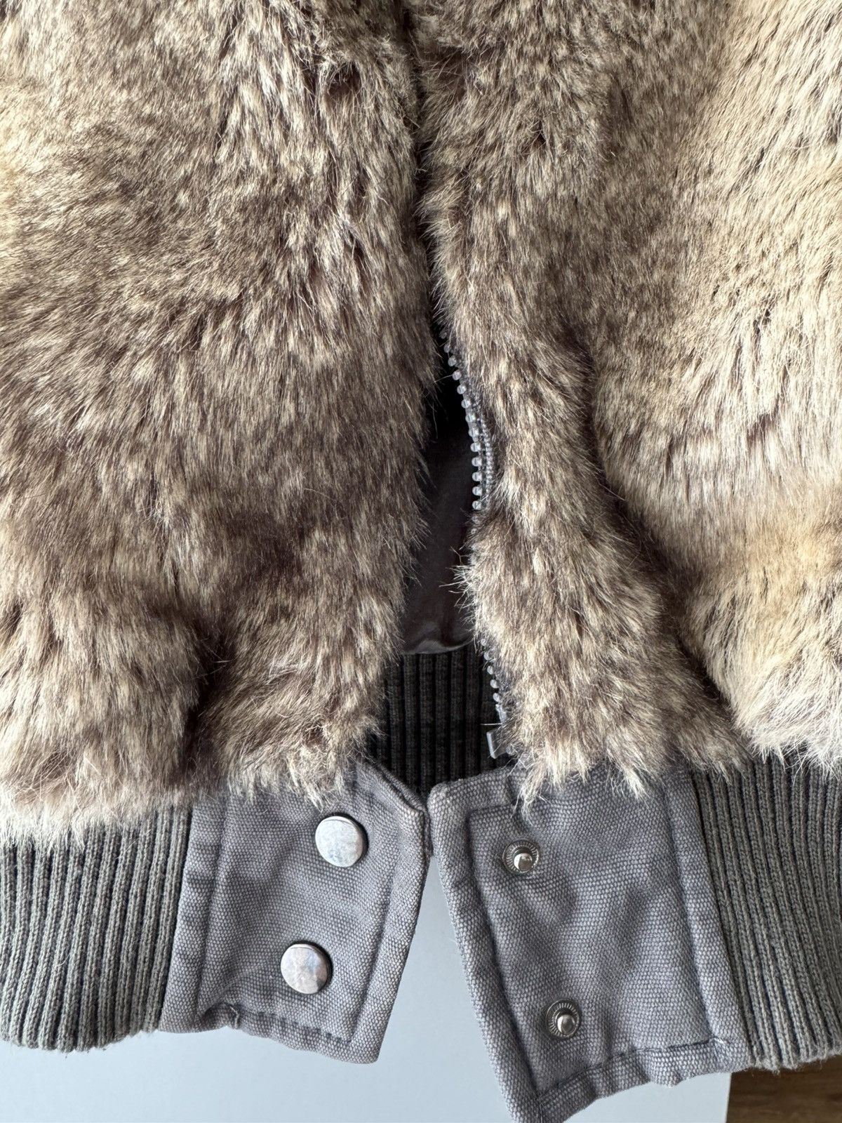 Japanese Brand × Vintage Vintage Fur Vest Y2K Hysteric Glamour Bik Bok Grunge 90s Size S / US 4 / IT 40 - 3 Thumbnail