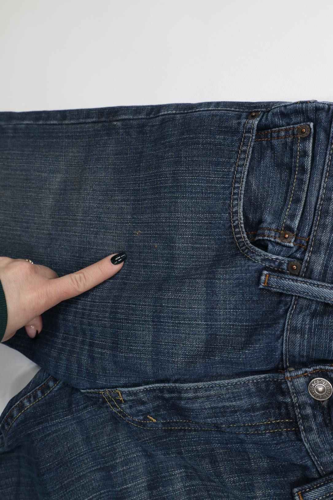 Levi's Vintage Y2K Levis 514 Slim Fit Straight Leg Denim Jeans Blue Size US 34 / EU 50 - 6 Thumbnail