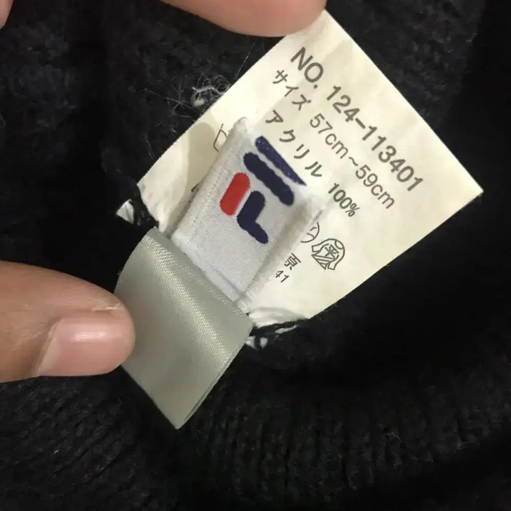 Fila Fila Spellout Beanie Hat Size ONE SIZE - 4 Thumbnail
