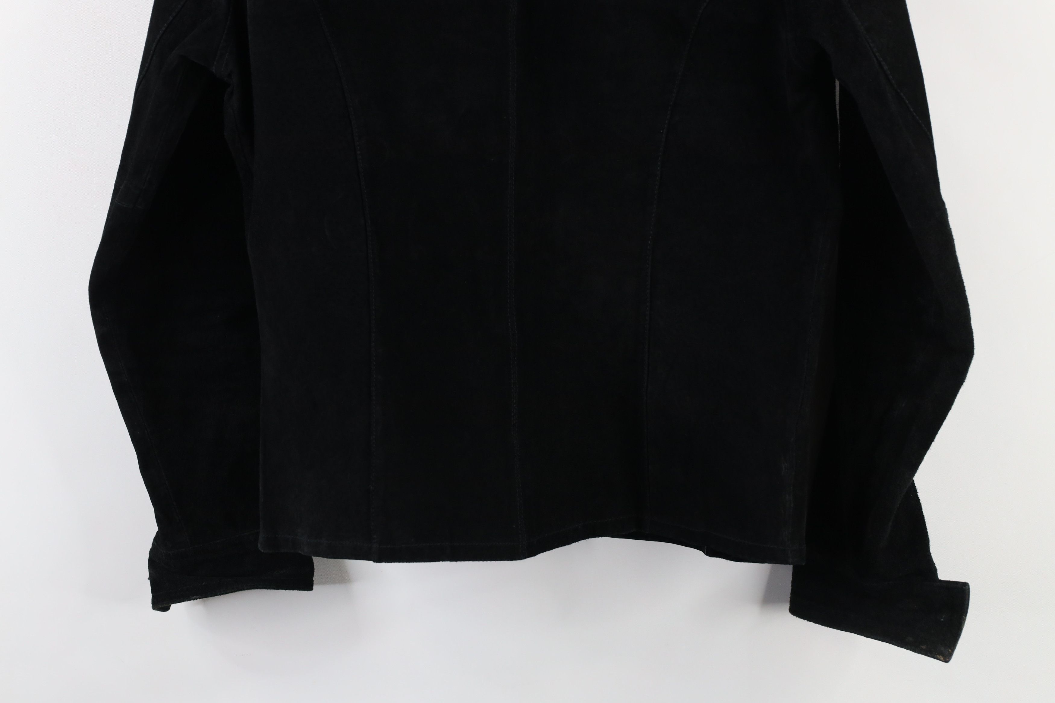 Vintage Vintage 90s Streetwear Suede Leather Shirt Jacket Jac Shirt Size S / US 4 / IT 40 - 13 Thumbnail