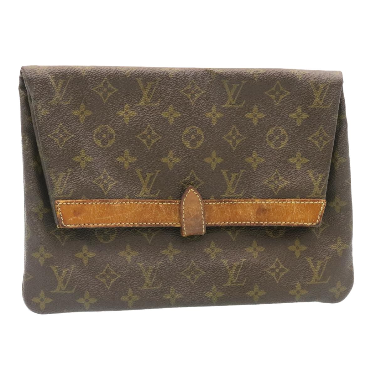 Louis Vuitton LOUIS VUITTON Monogram Pochette Pliante Clutch Bag Vintage  No.234 LV am2018g