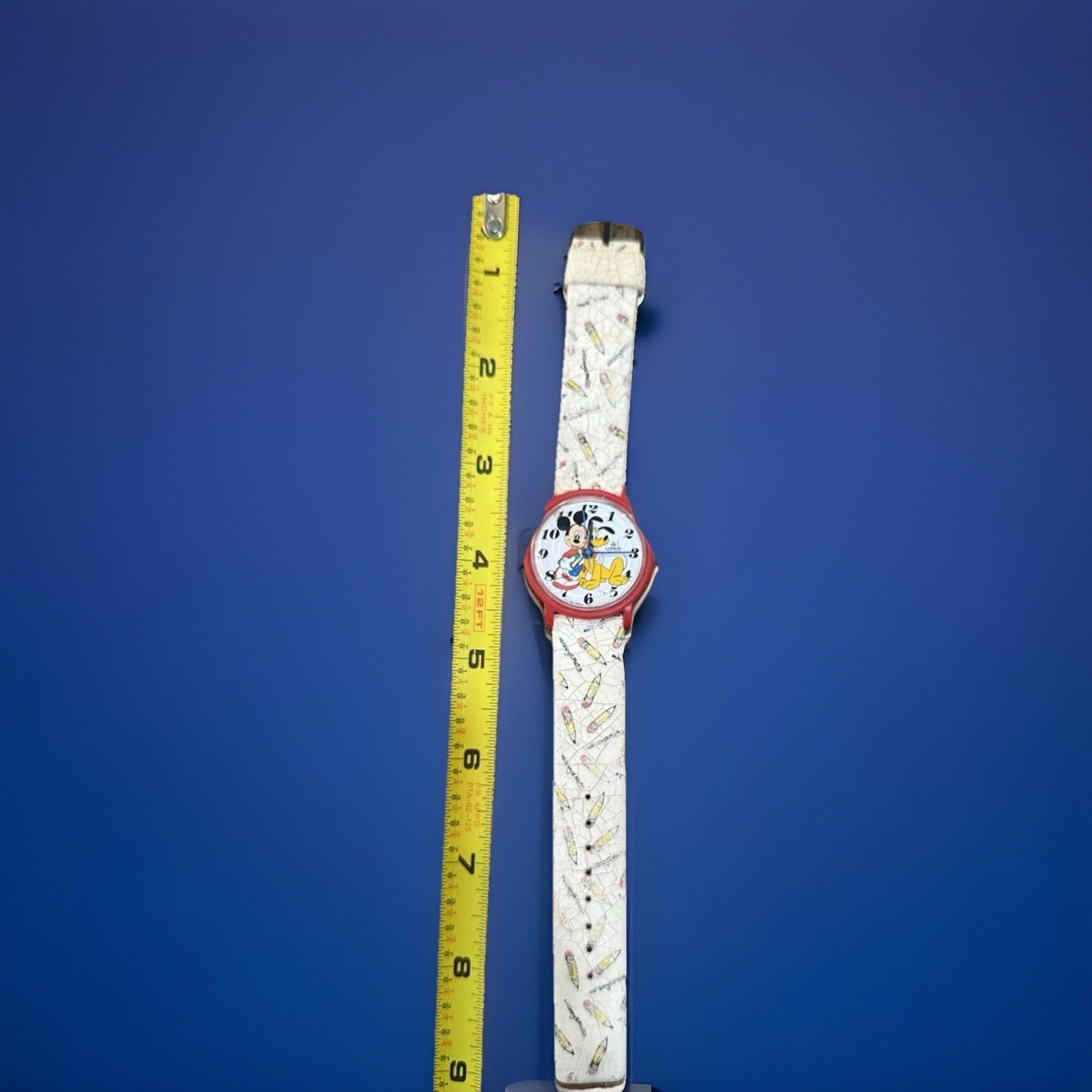 Disney Lorus Disney Watch – Mickey Mouse & Pluto – Vintage Red Case Size ONE SIZE - 1 Thumbnail