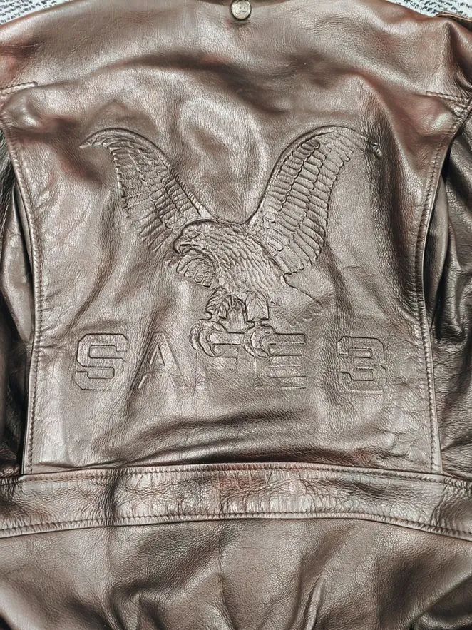 Vintage American vintage leather jacket Size US M / EU 48-50 / 2 - 3 Thumbnail