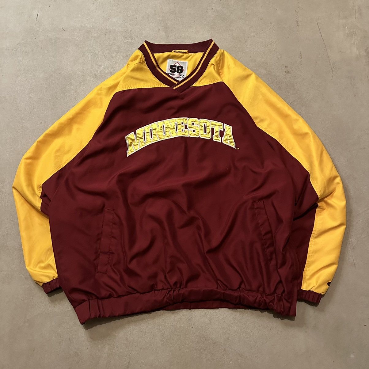 NCAA Vintage Y2K University of Minnesota Gophers Windbreaker Size US XXL / EU 58 / 5 - 2 Thumbnail